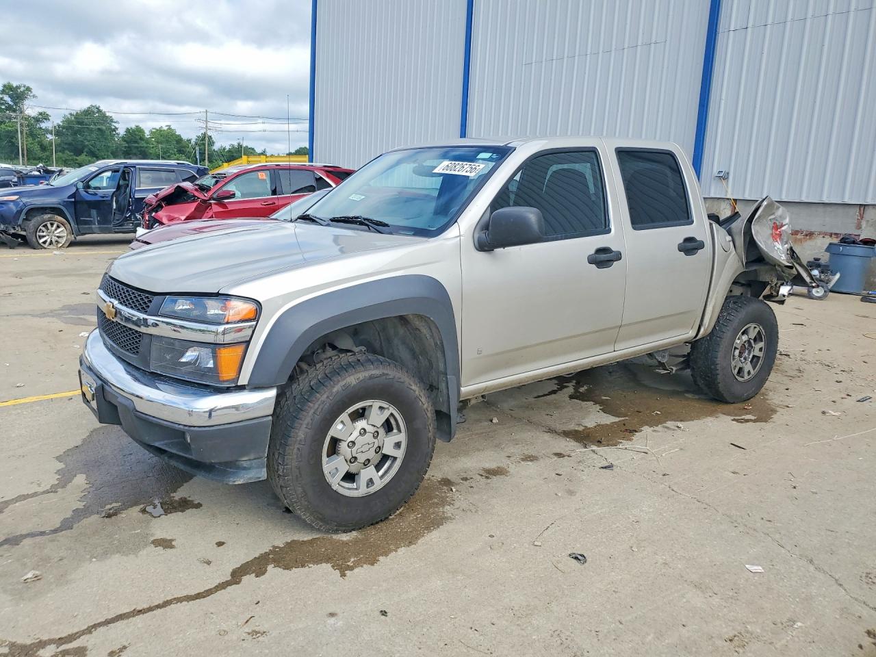 2007 Chevrolet Colorado Silver vin: 1GCDT13E078141250