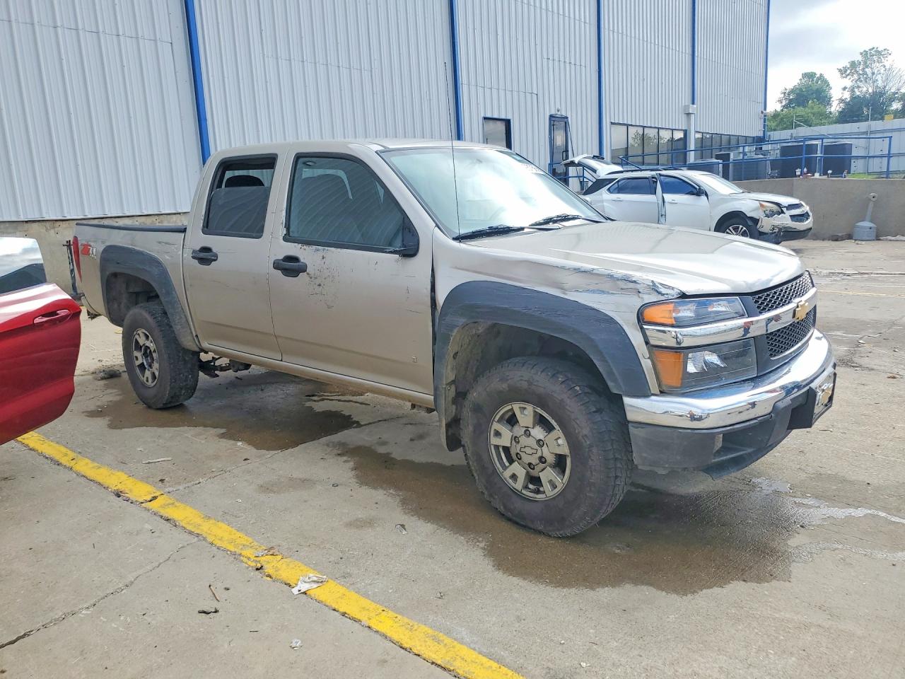 2007 Chevrolet Colorado Silver vin: 1GCDT13E078141250