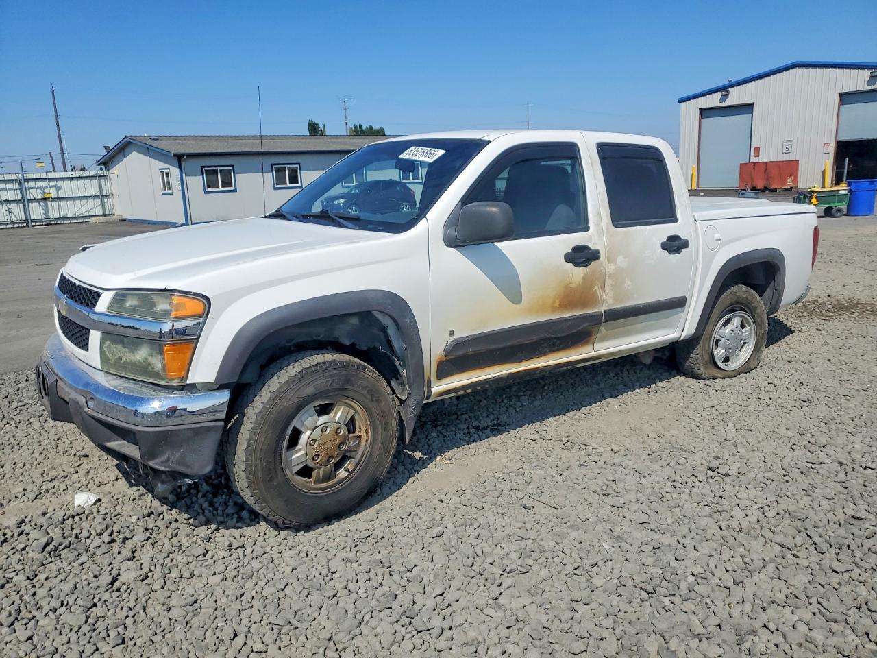 2008 Chevrolet Colorado White vin: 1GCDT13E088129665