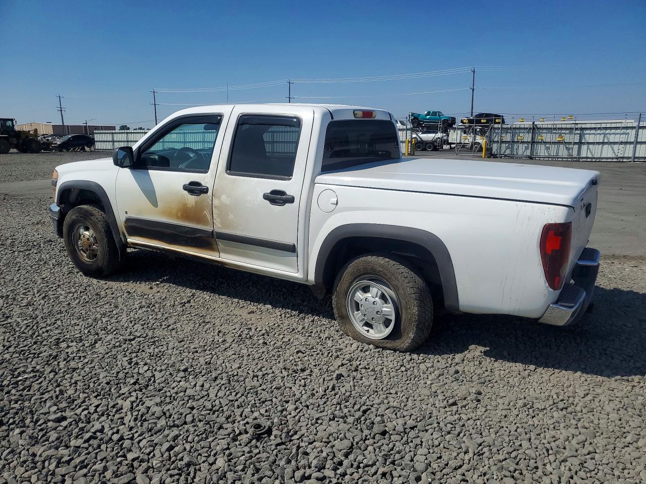 2008 Chevrolet Colorado White vin: 1GCDT13E088129665