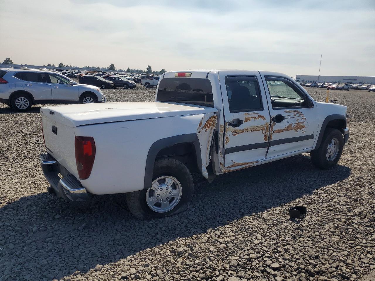 2008 Chevrolet Colorado White vin: 1GCDT13E088129665