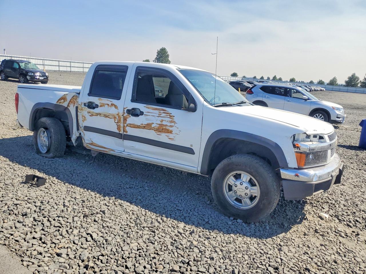 2008 Chevrolet Colorado White vin: 1GCDT13E088129665