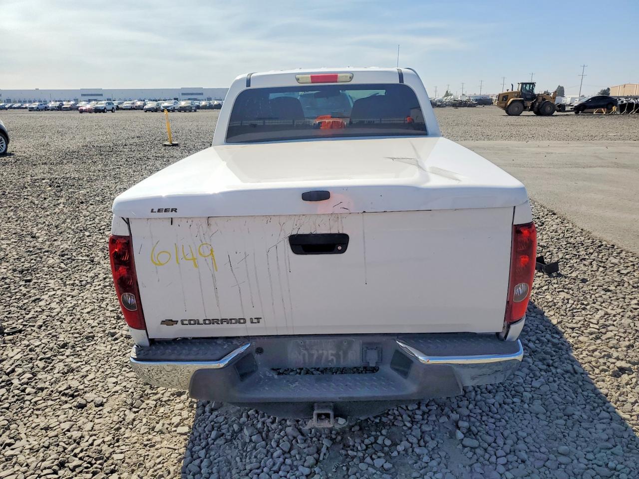 2008 Chevrolet Colorado White vin: 1GCDT13E088129665