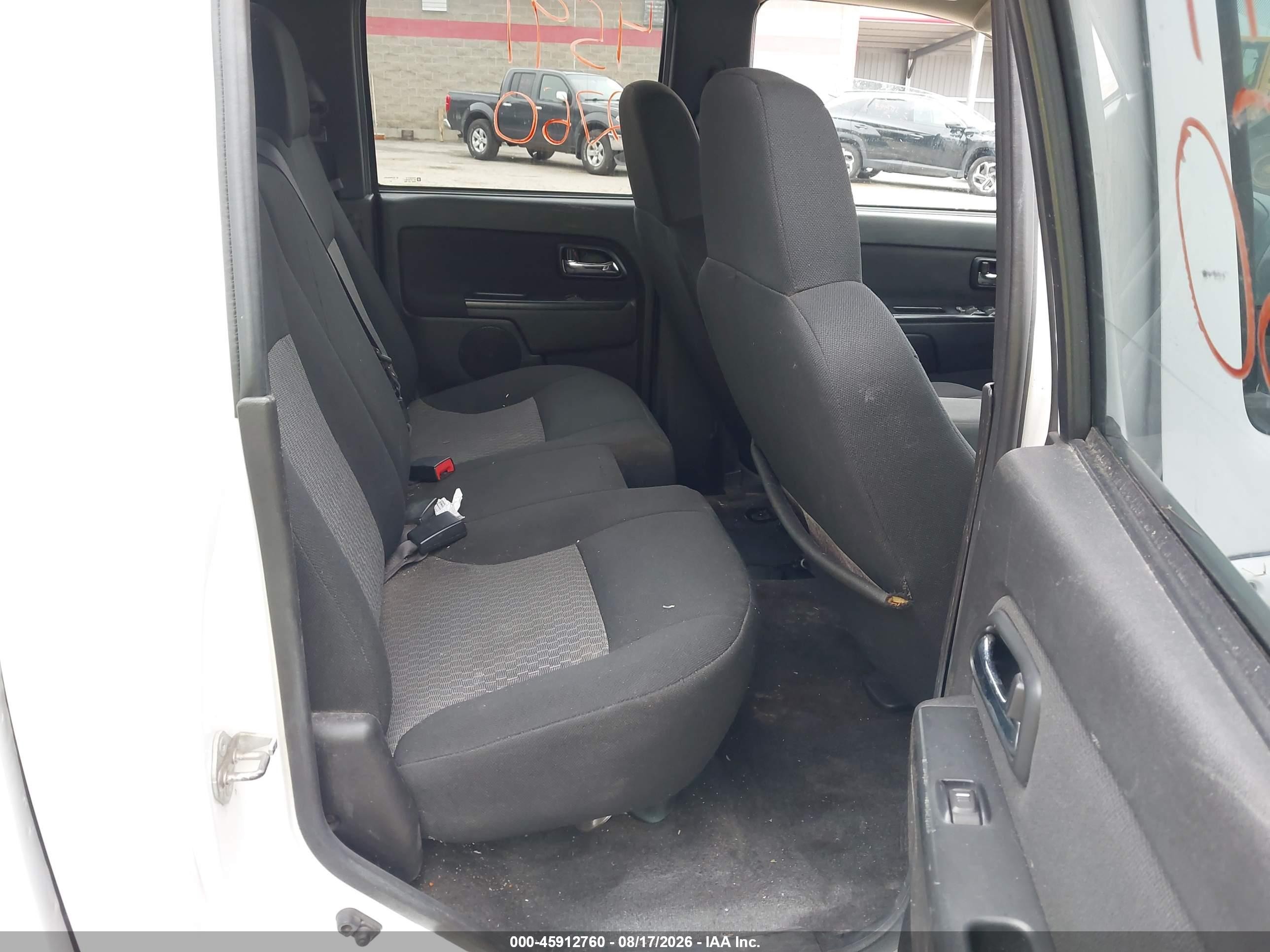 2009 Chevrolet Colorado Lt White vin: 1GCDT13E098153711