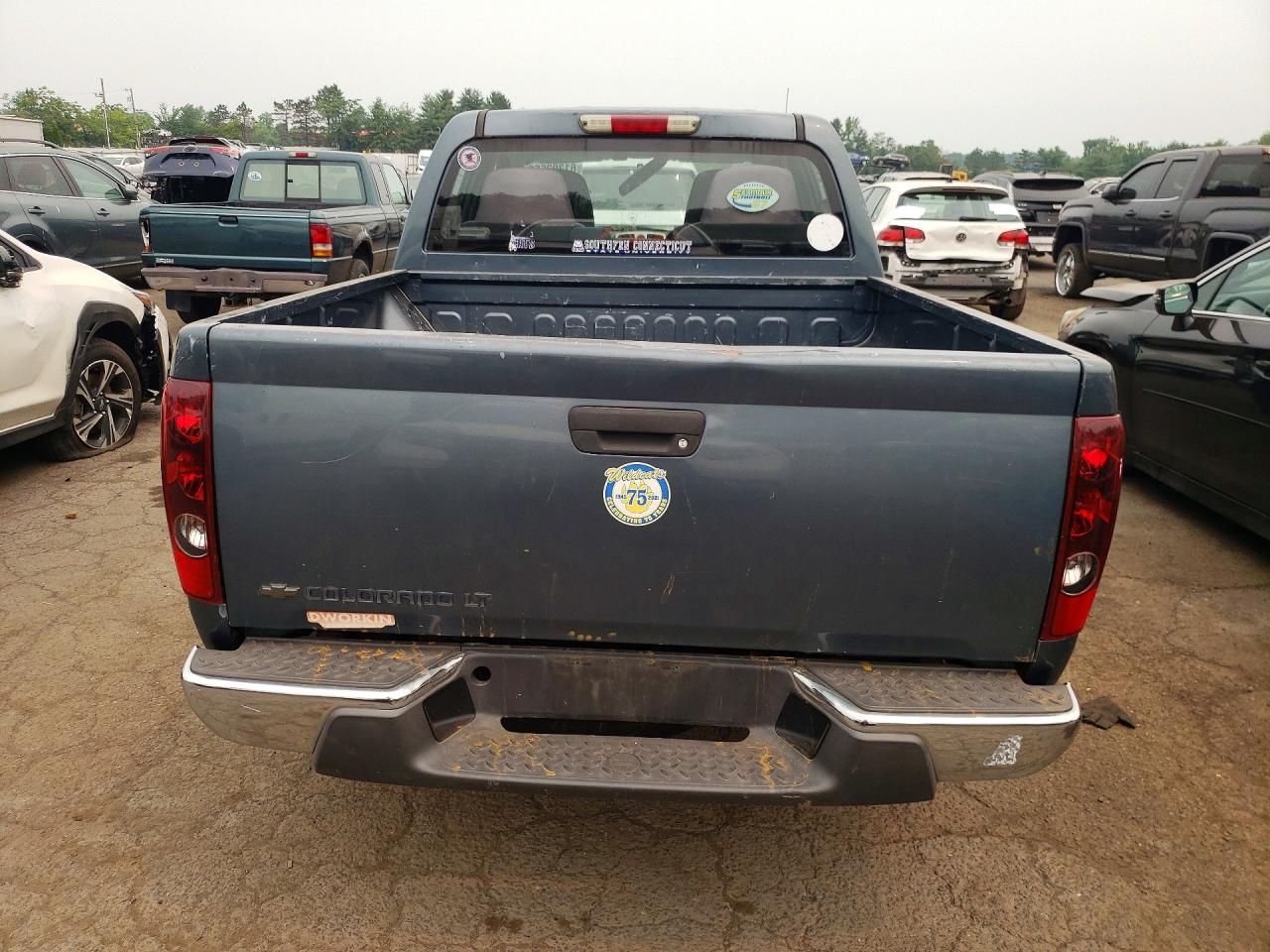 2007 Chevrolet Colorado Blue vin: 1GCDT13E178192871