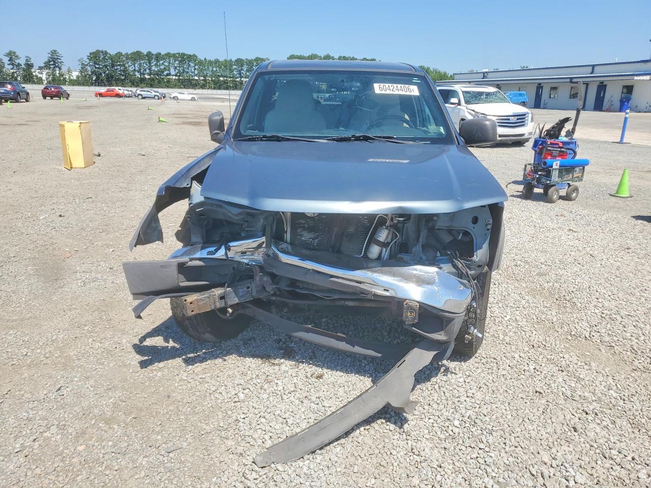 2007 Chevrolet Colorado Gray vin: 1GCDT13E178193020