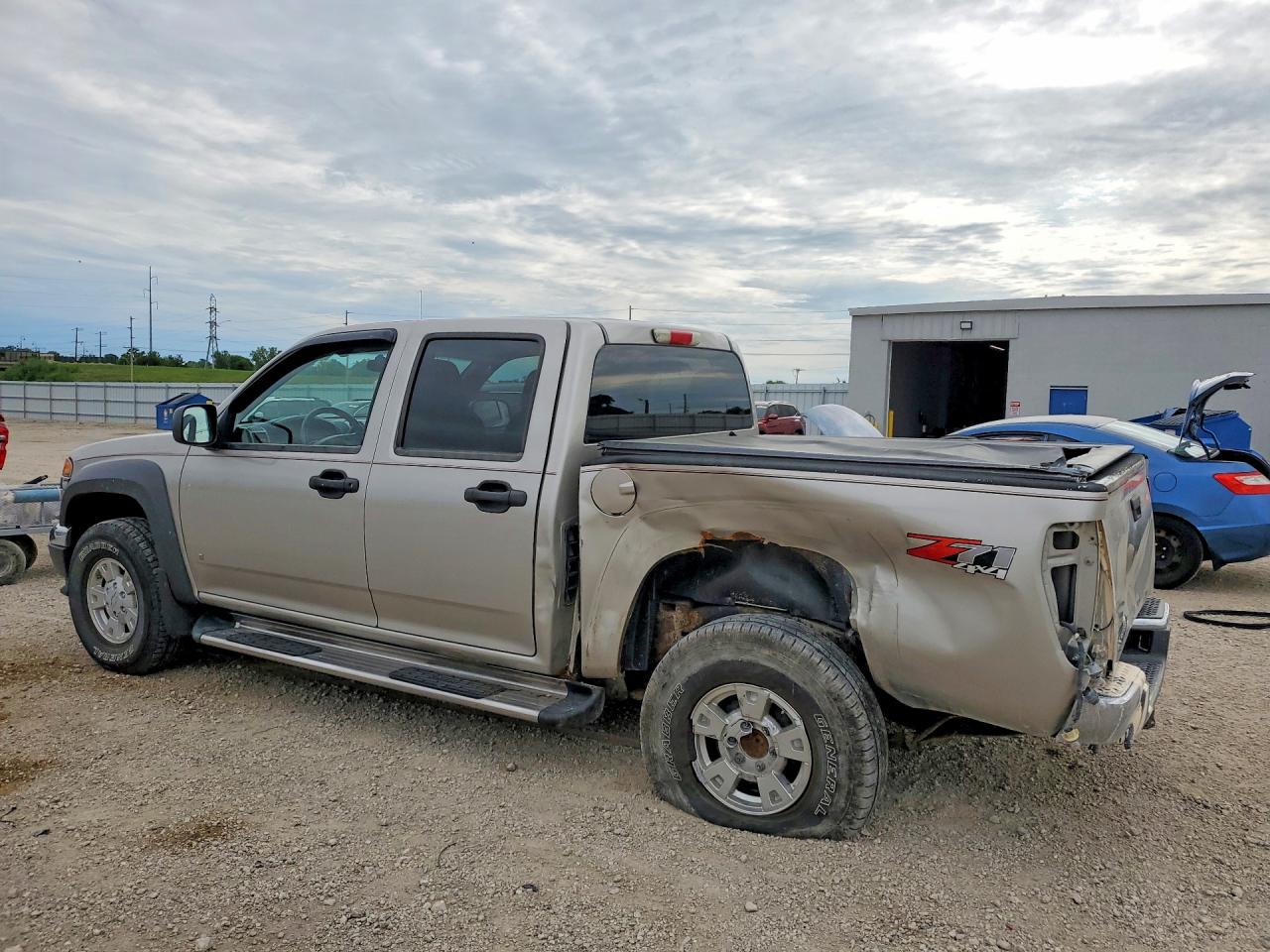 2007 Chevrolet Colorado Silver vin: 1GCDT13E178253264