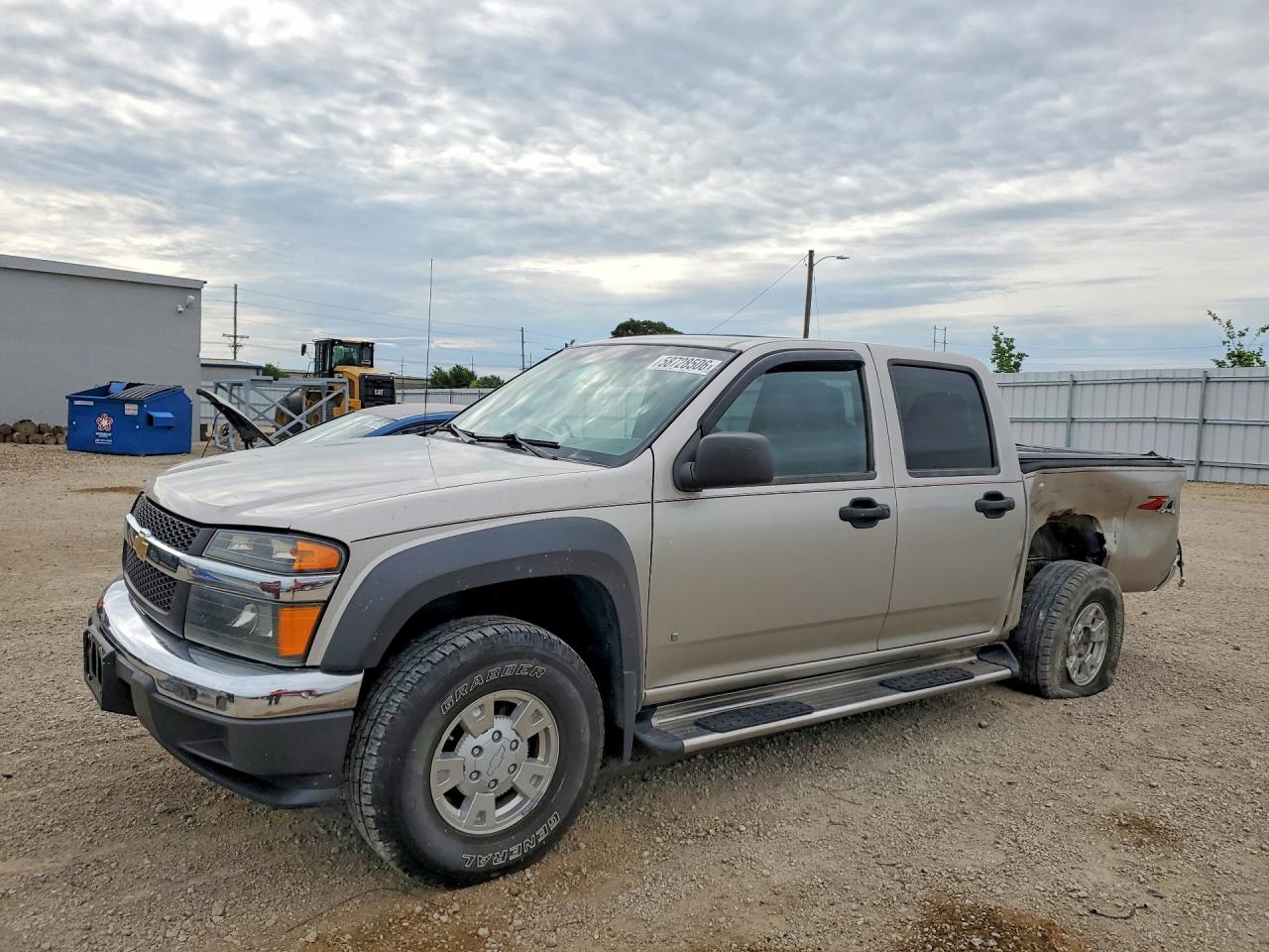 2007 Chevrolet Colorado Серебряный vin: 1GCDT13E178253264