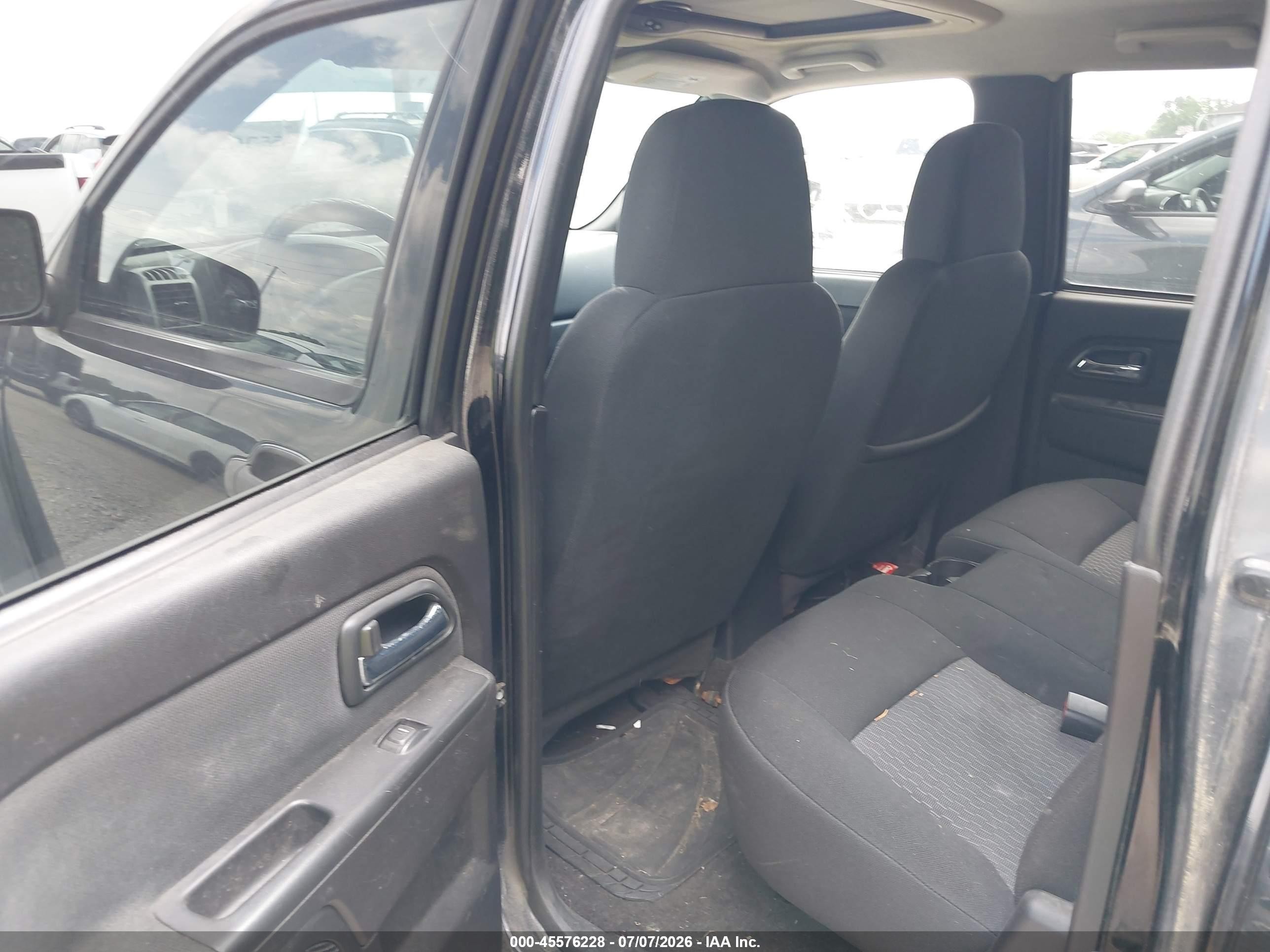 2007 Chevrolet Colorado Lt Black vin: 1GCDT13E178256181