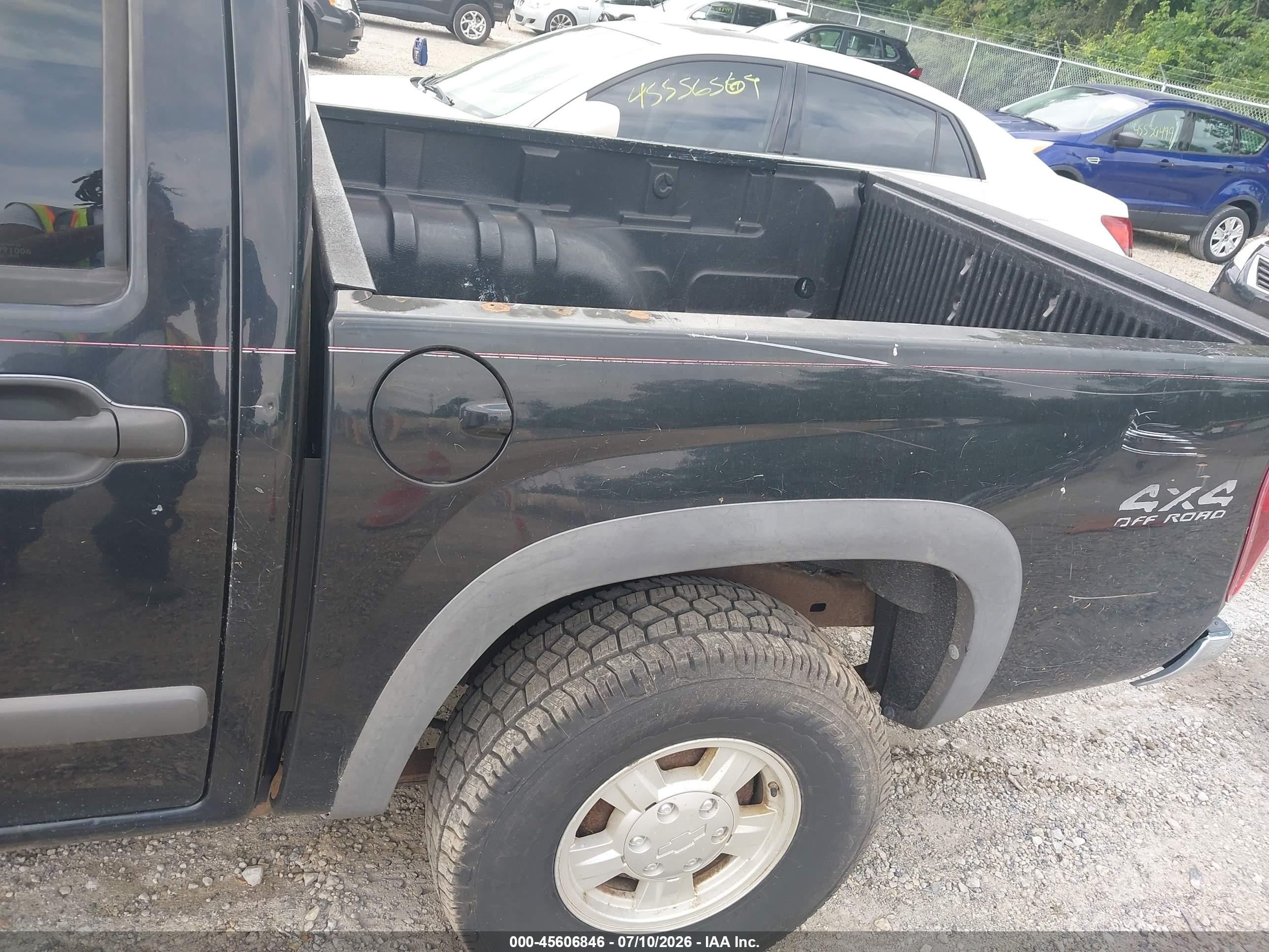 2008 Chevrolet Colorado Lt Black vin: 1GCDT13E188106167