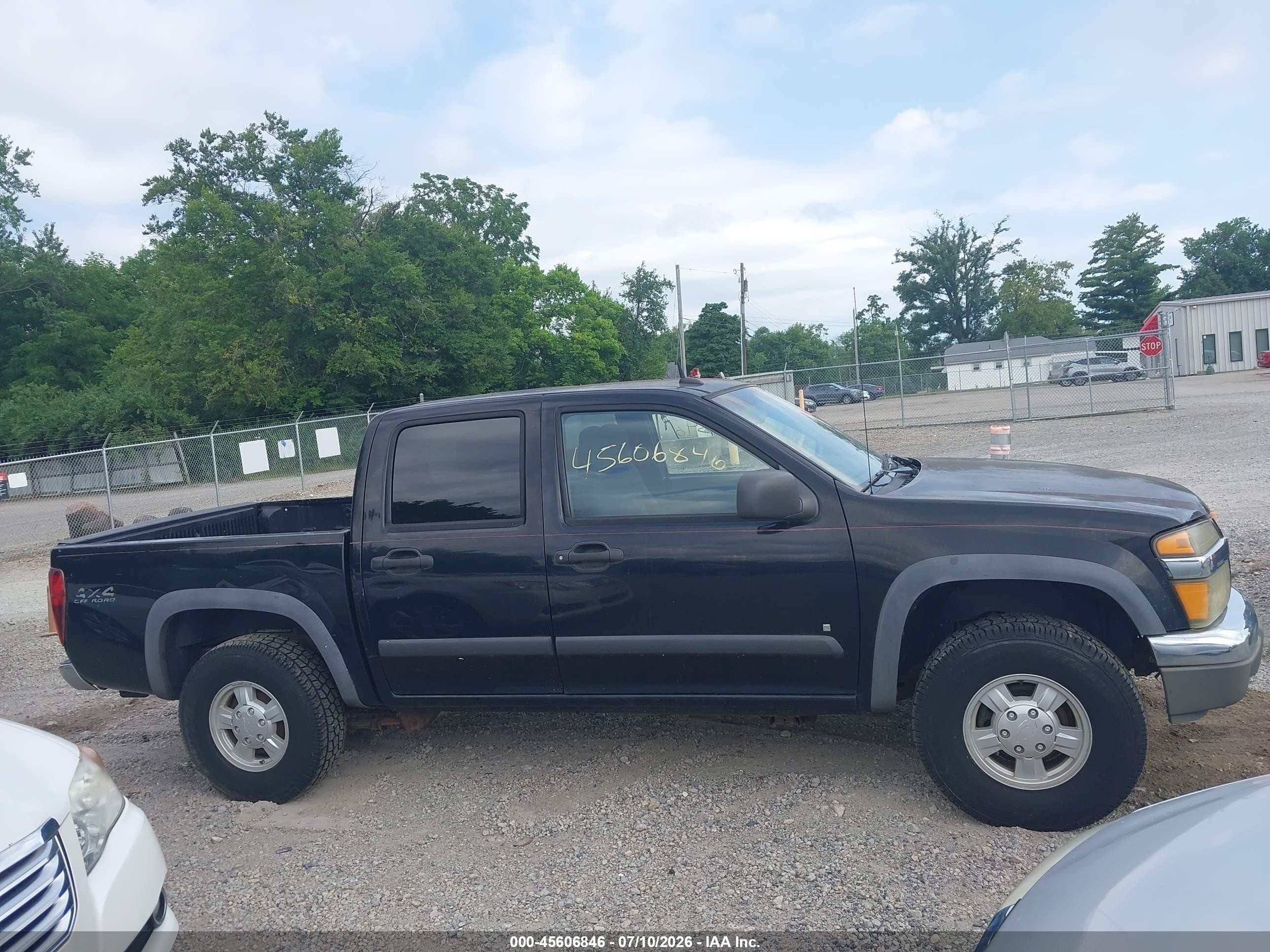 2008 Chevrolet Colorado Lt Black vin: 1GCDT13E188106167