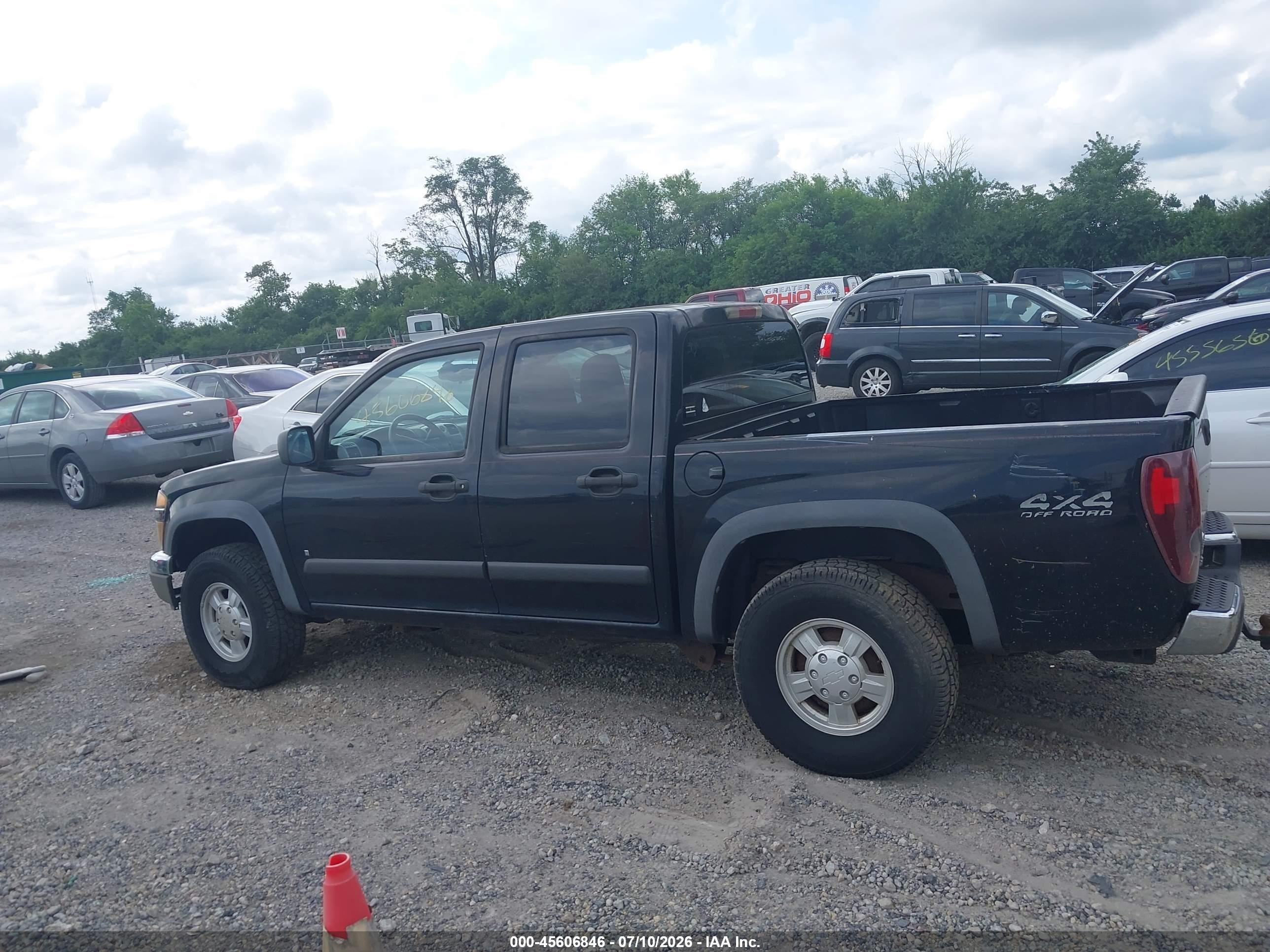 2008 Chevrolet Colorado Lt Black vin: 1GCDT13E188106167