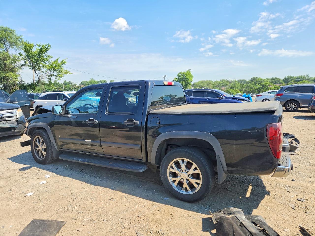 2008 Chevrolet Colorado Black vin: 1GCDT13E188147852