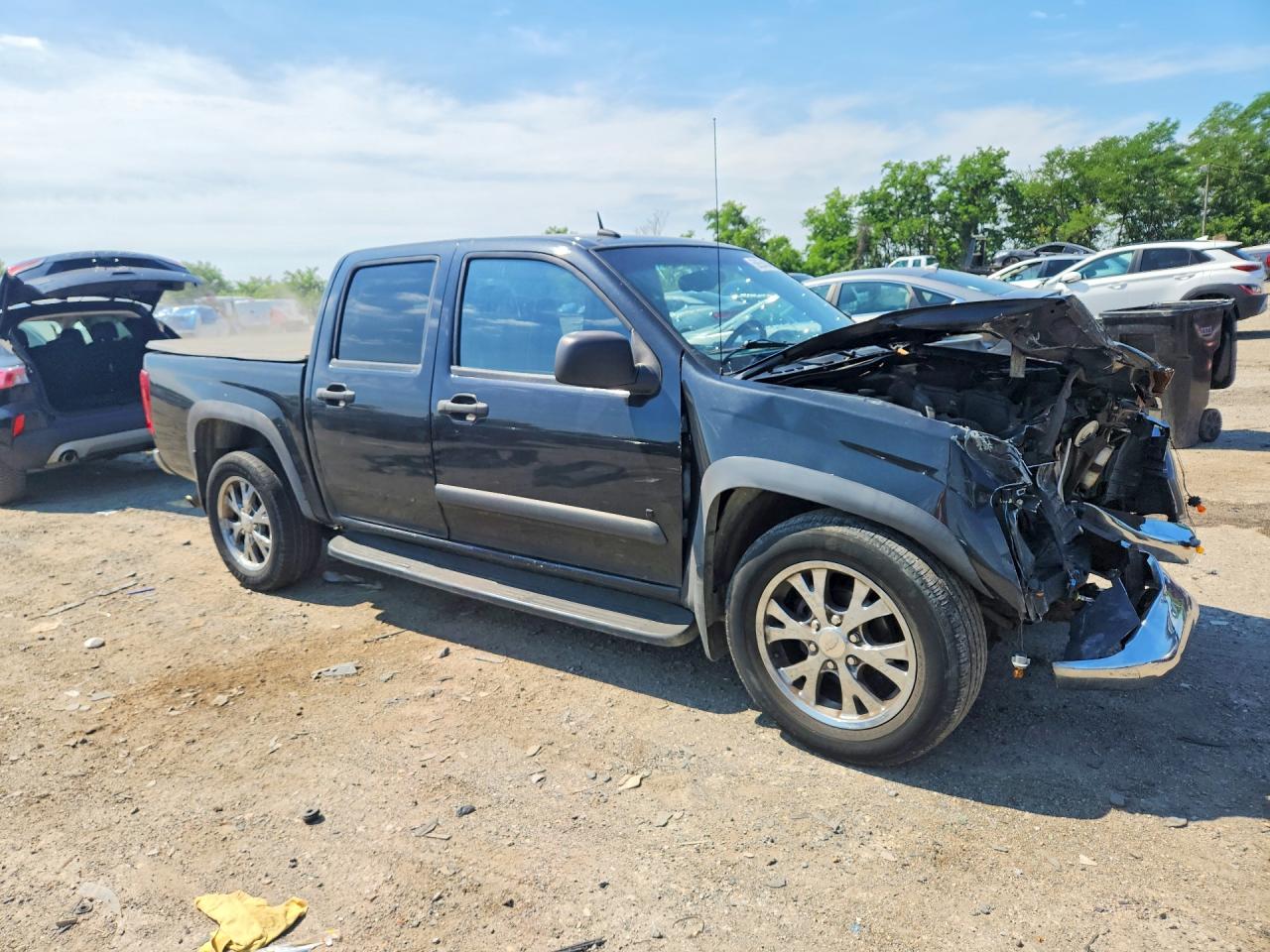 2008 Chevrolet Colorado Black vin: 1GCDT13E188147852
