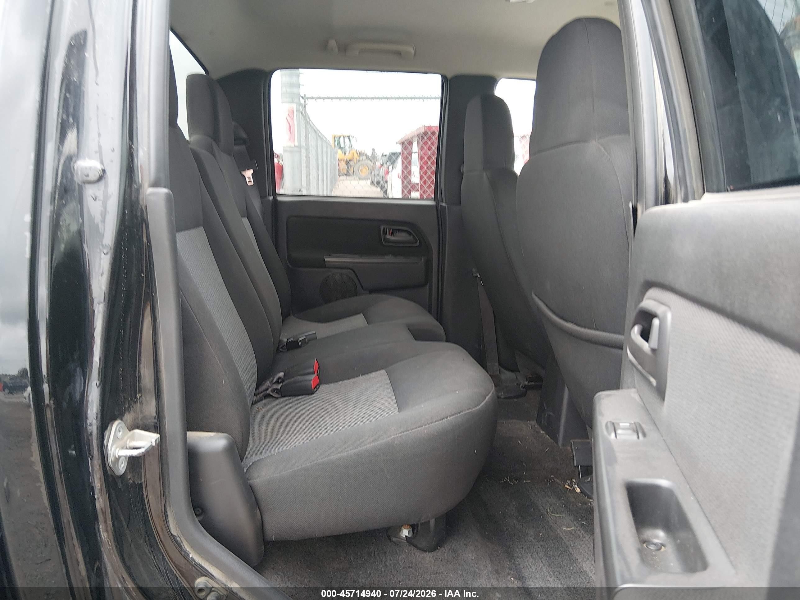 2007 Chevrolet Colorado Lt Black vin: 1GCDT13E278119198