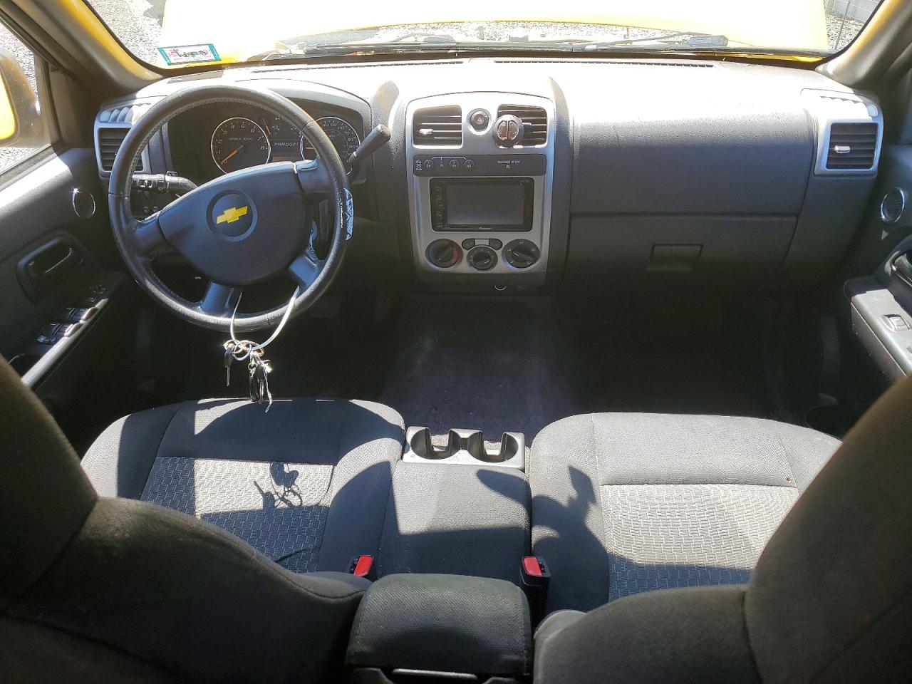 2007 Chevrolet Colorado Yellow vin: 1GCDT13E278165680