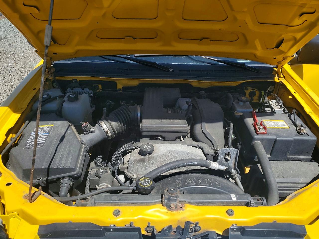 2007 Chevrolet Colorado Yellow vin: 1GCDT13E278165680