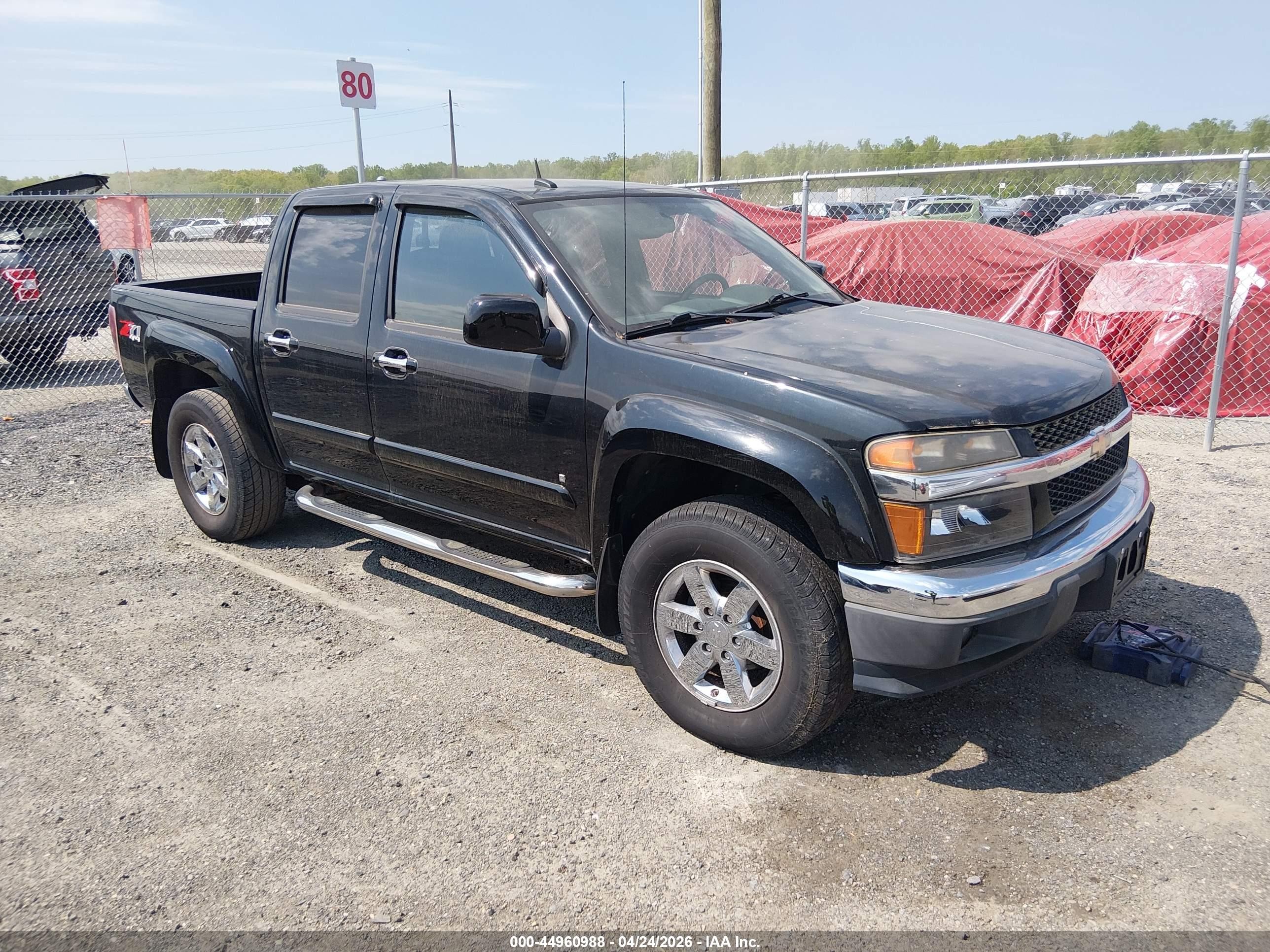 2009 Chevrolet Colorado Lt Black vin: 1GCDT13E298160417