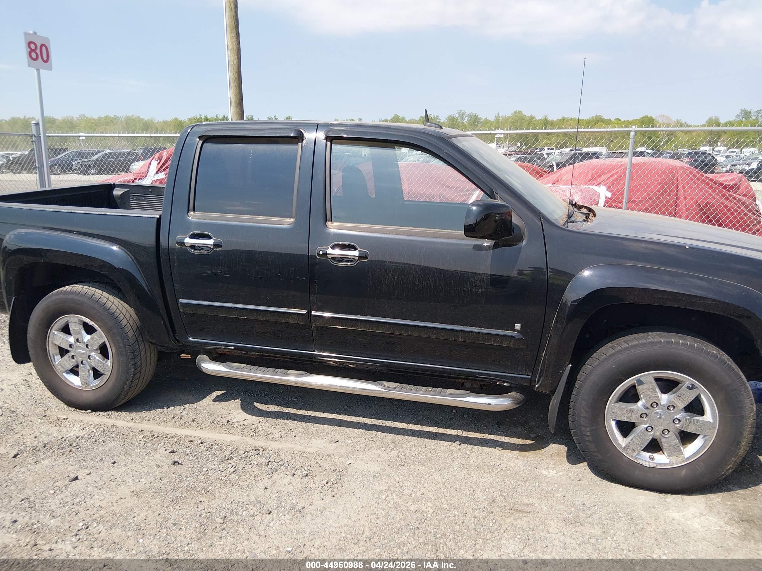 2009 Chevrolet Colorado Lt Black vin: 1GCDT13E298160417