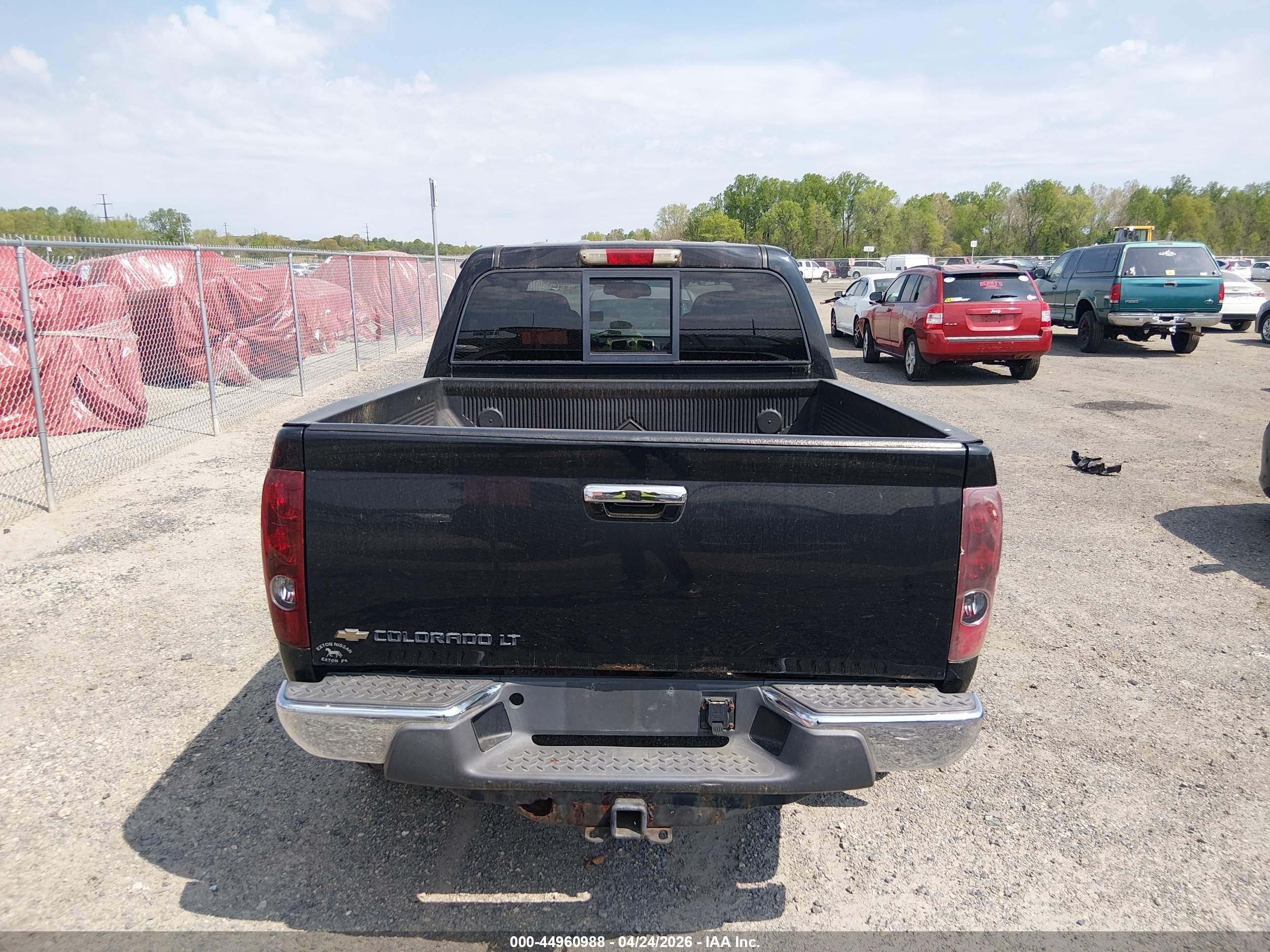 2009 Chevrolet Colorado Lt Black vin: 1GCDT13E298160417
