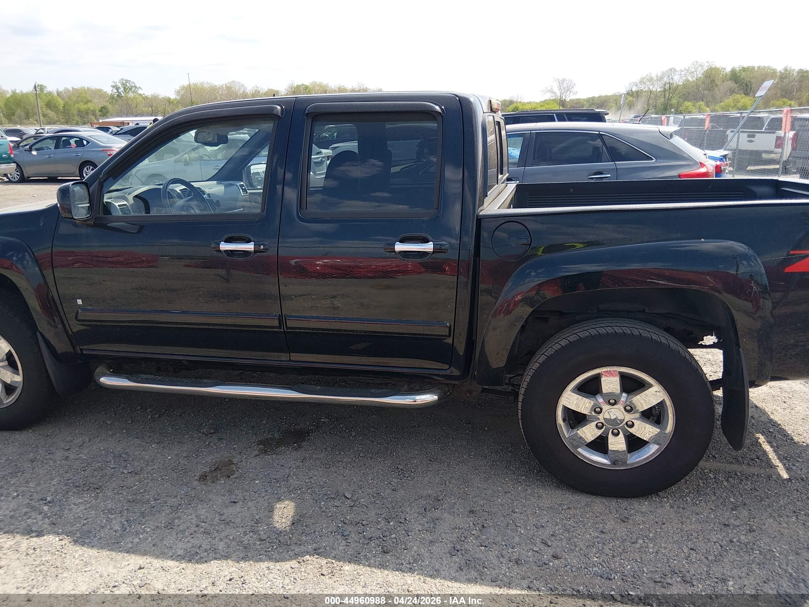 2009 Chevrolet Colorado Lt Black vin: 1GCDT13E298160417