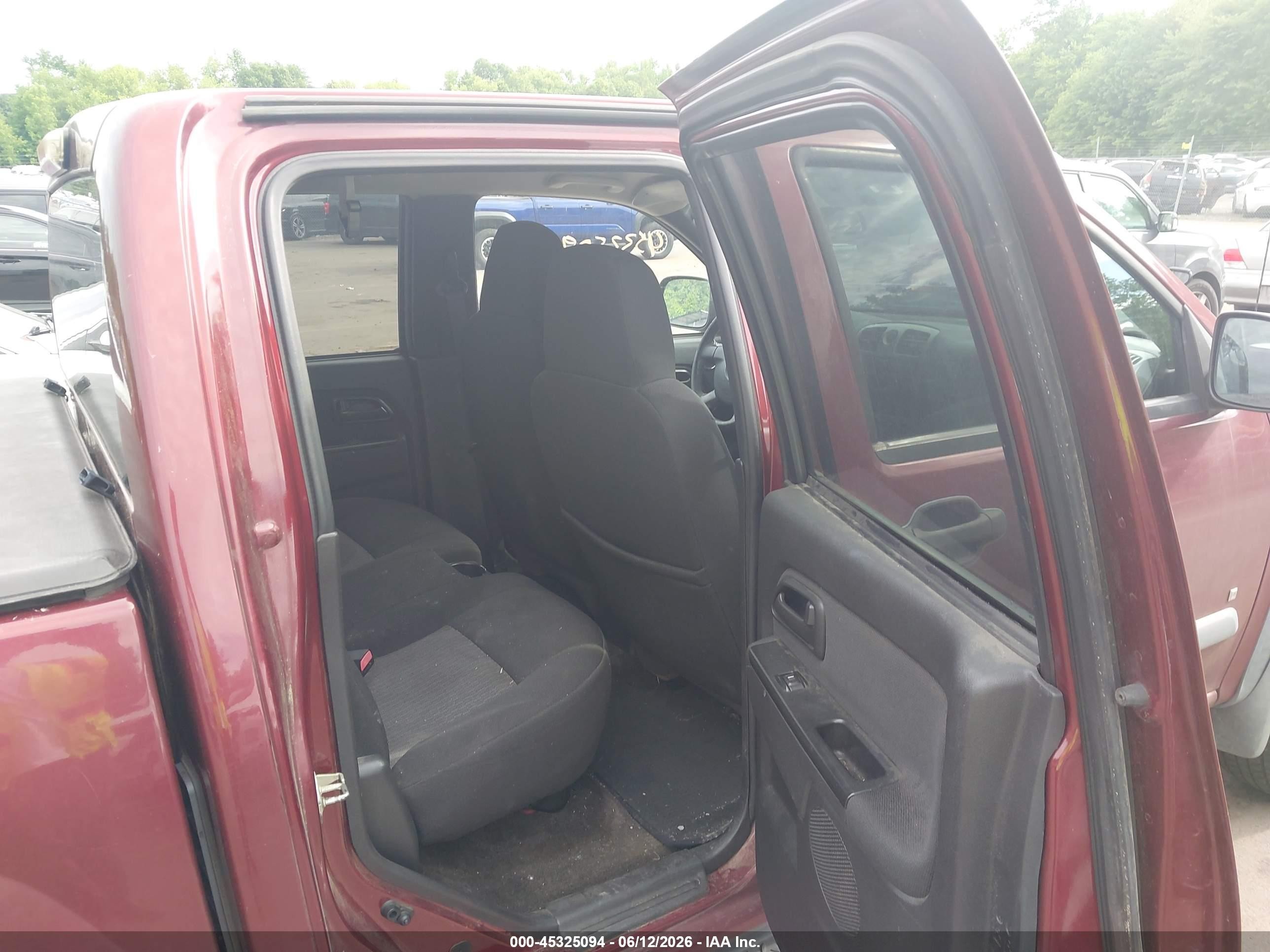 2007 Chevrolet Colorado Lt Red vin: 1GCDT13E478106856