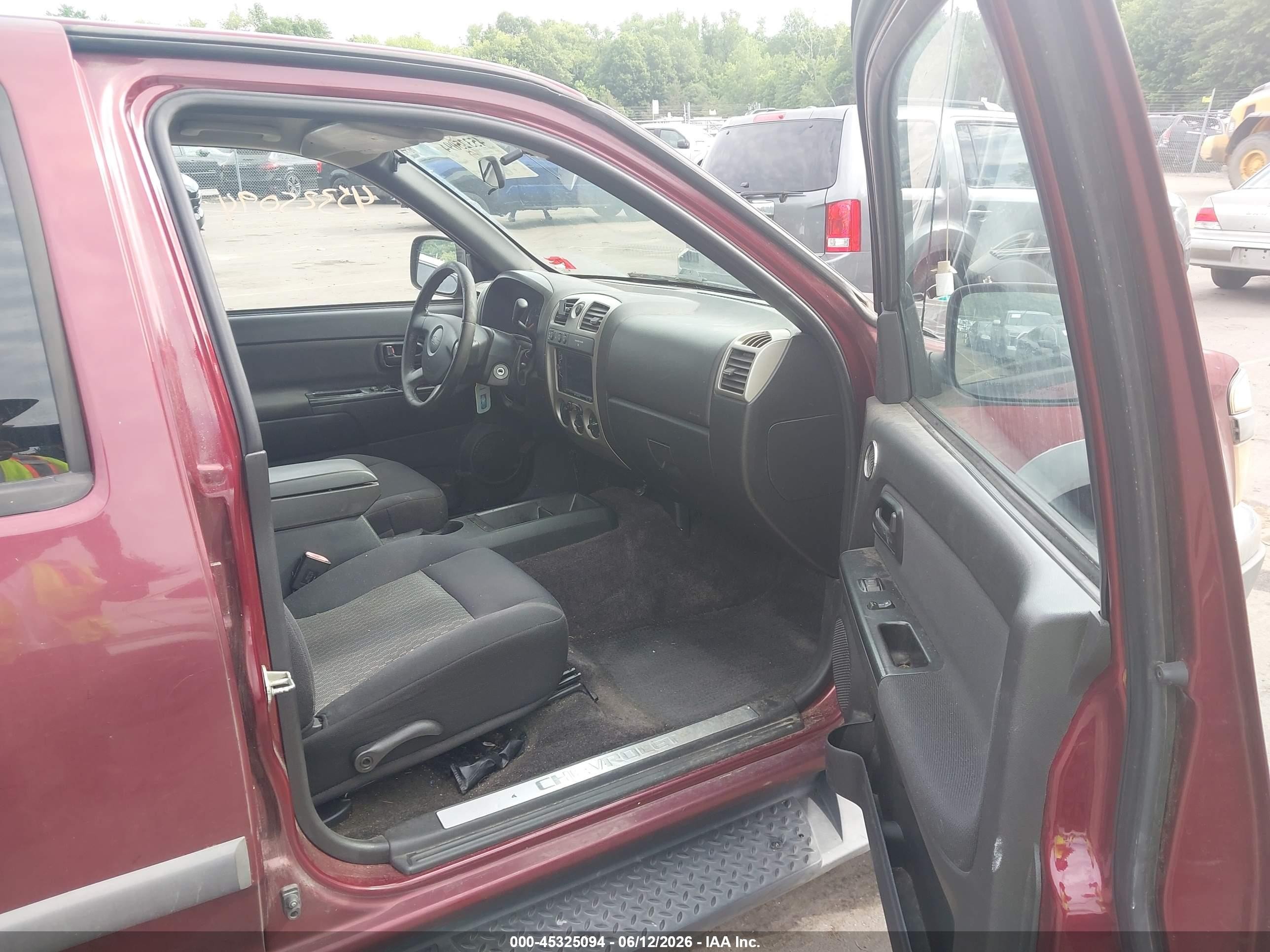 2007 Chevrolet Colorado Lt Red vin: 1GCDT13E478106856