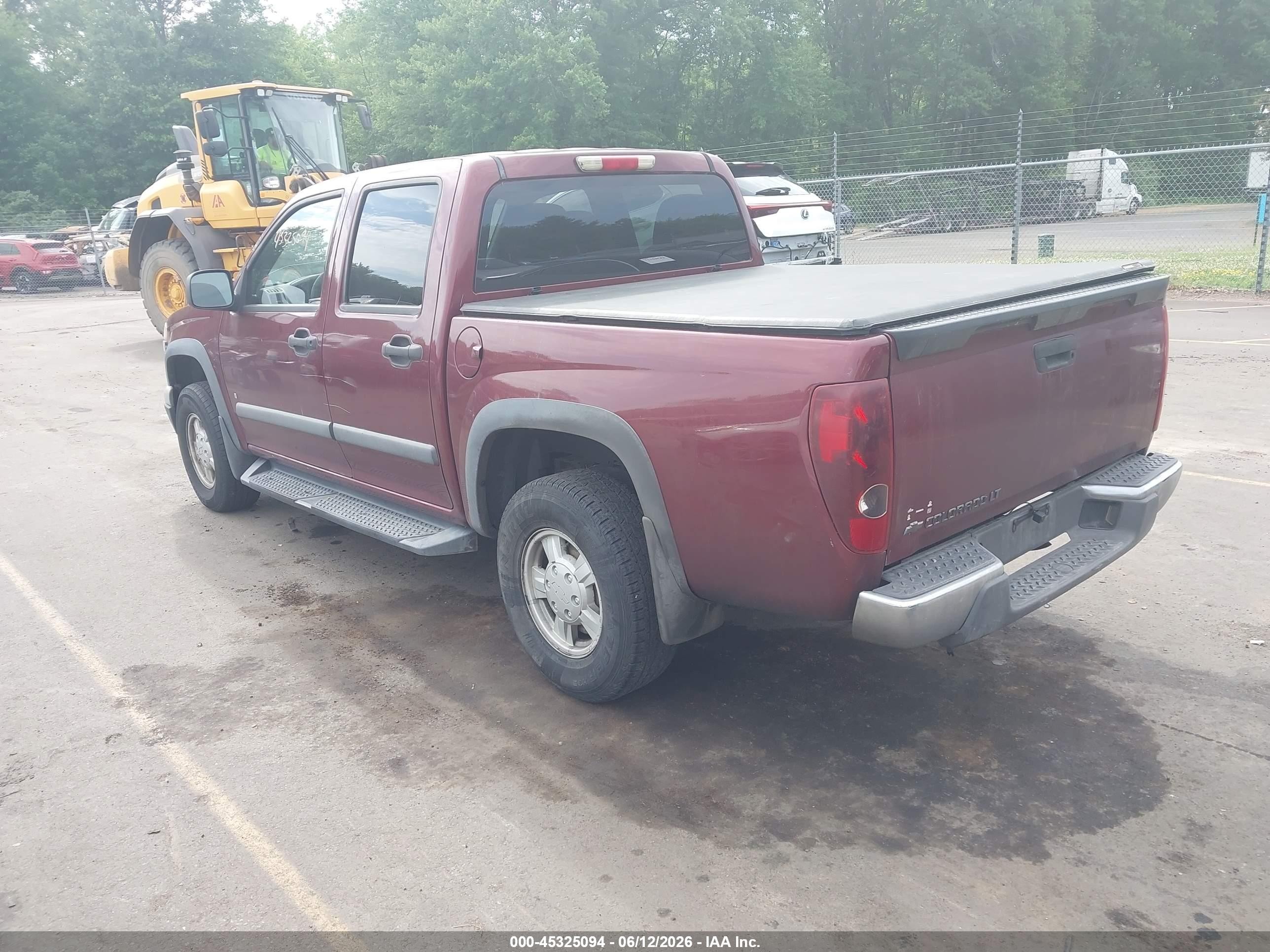 2007 Chevrolet Colorado Lt Red vin: 1GCDT13E478106856