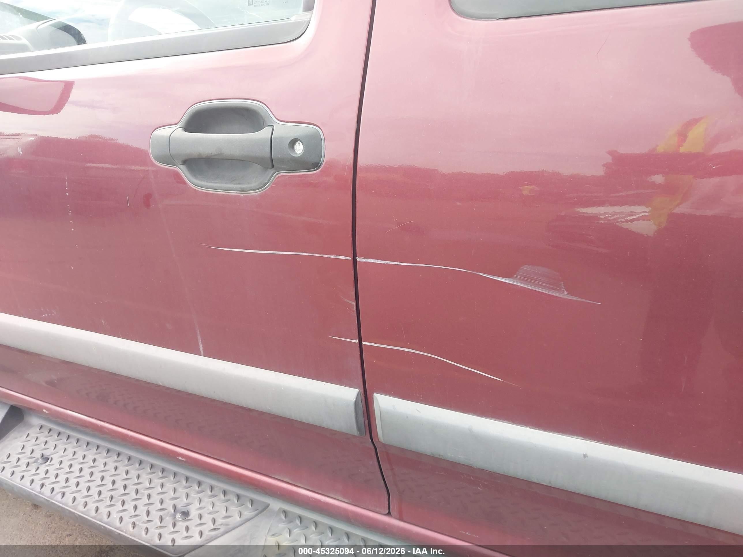 2007 Chevrolet Colorado Lt Red vin: 1GCDT13E478106856