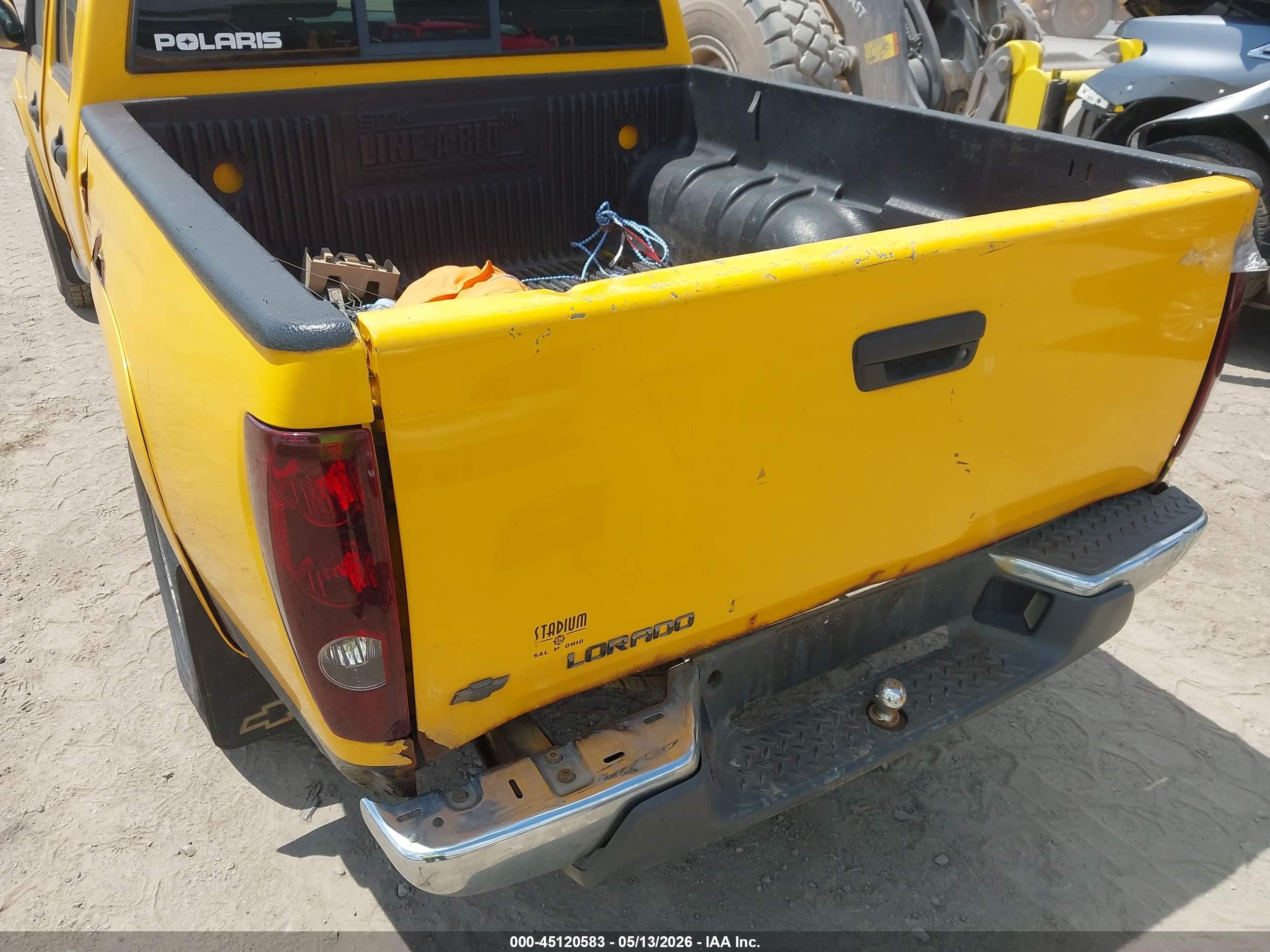 2007 Chevrolet Colorado Lt Yellow vin: 1GCDT13E478211574