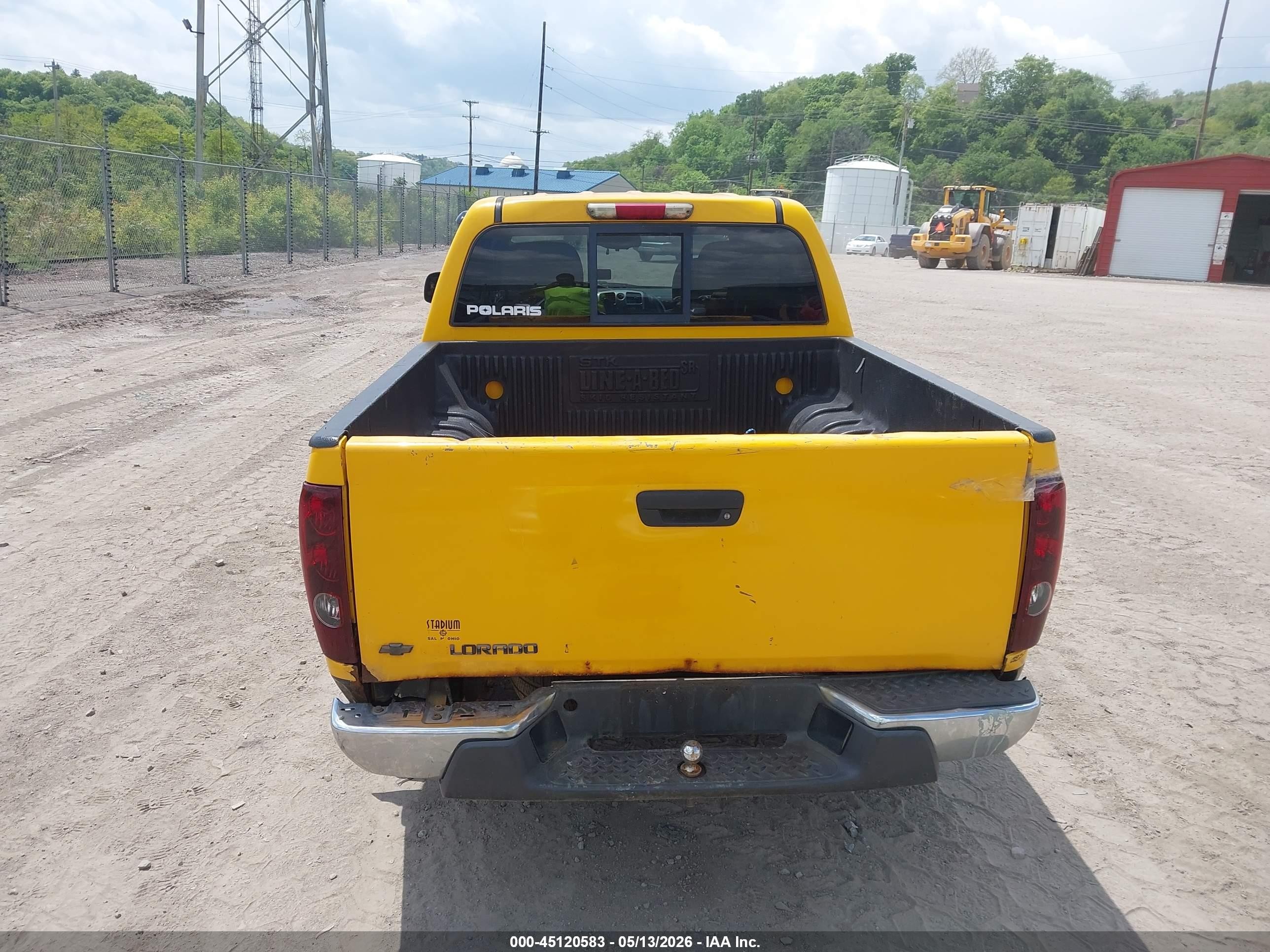 2007 Chevrolet Colorado Lt Yellow vin: 1GCDT13E478211574