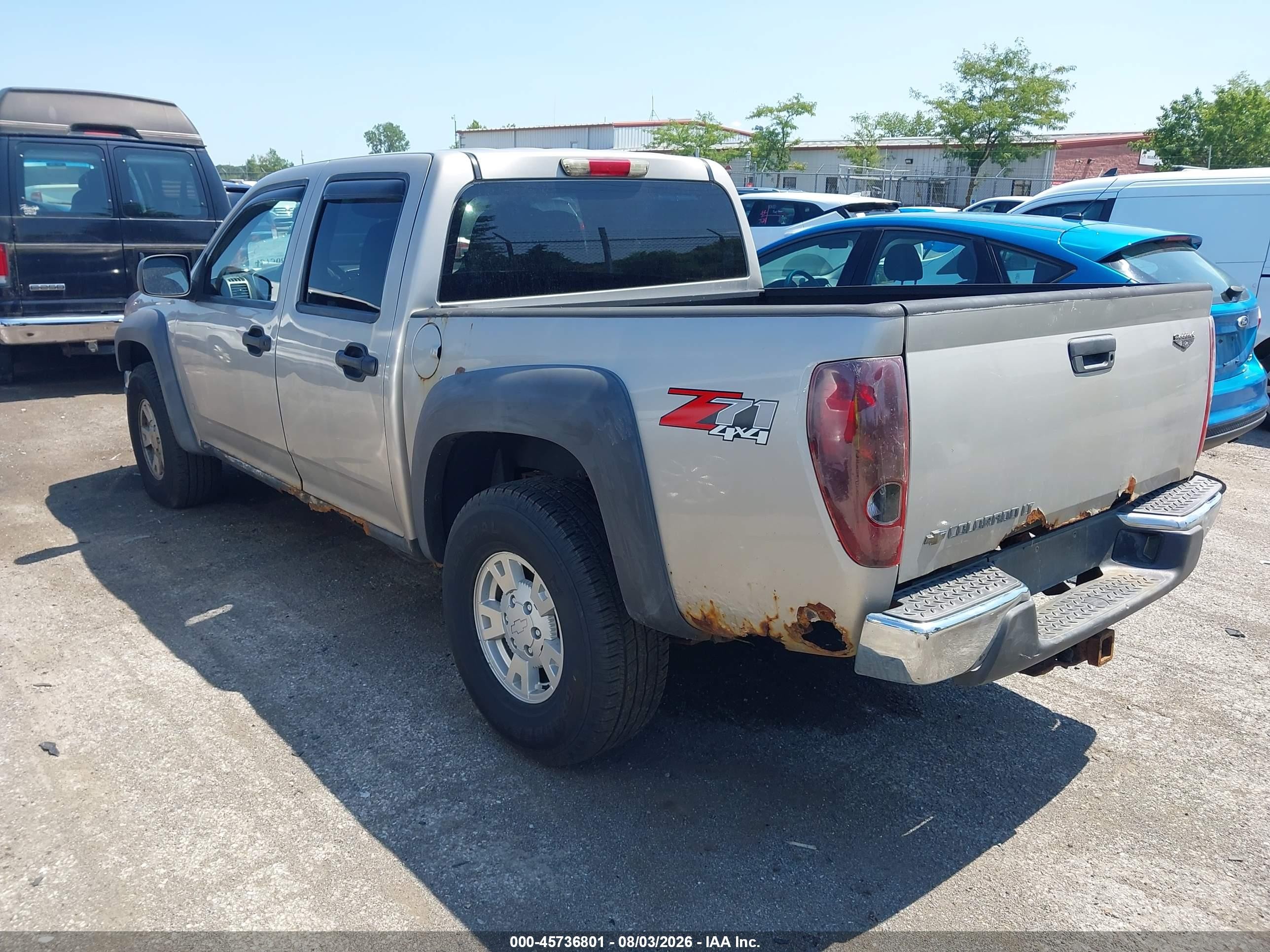 2007 Chevrolet Colorado Lt Tan vin: 1GCDT13E478250052