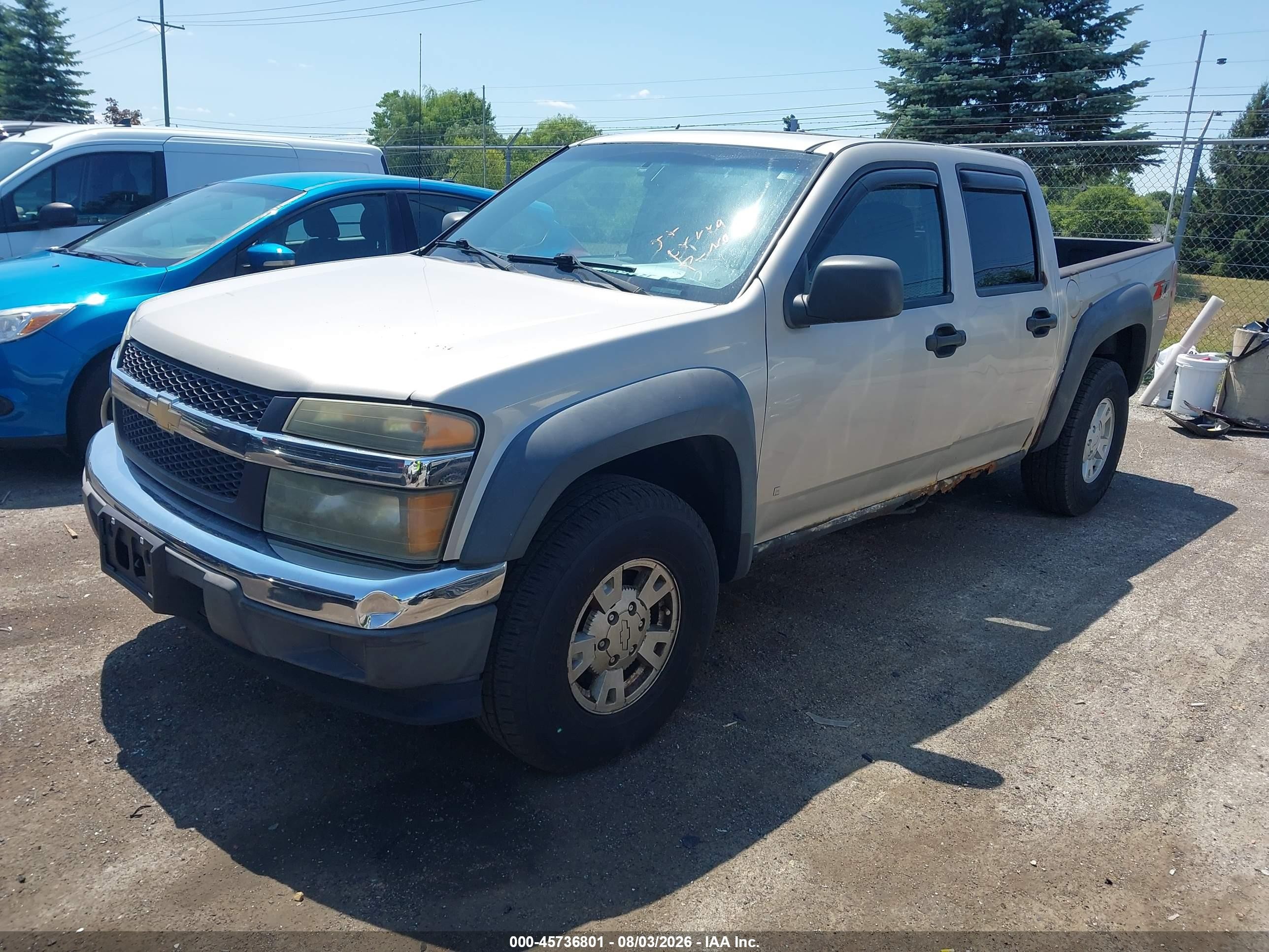 2007 Chevrolet Colorado Lt Tan vin: 1GCDT13E478250052