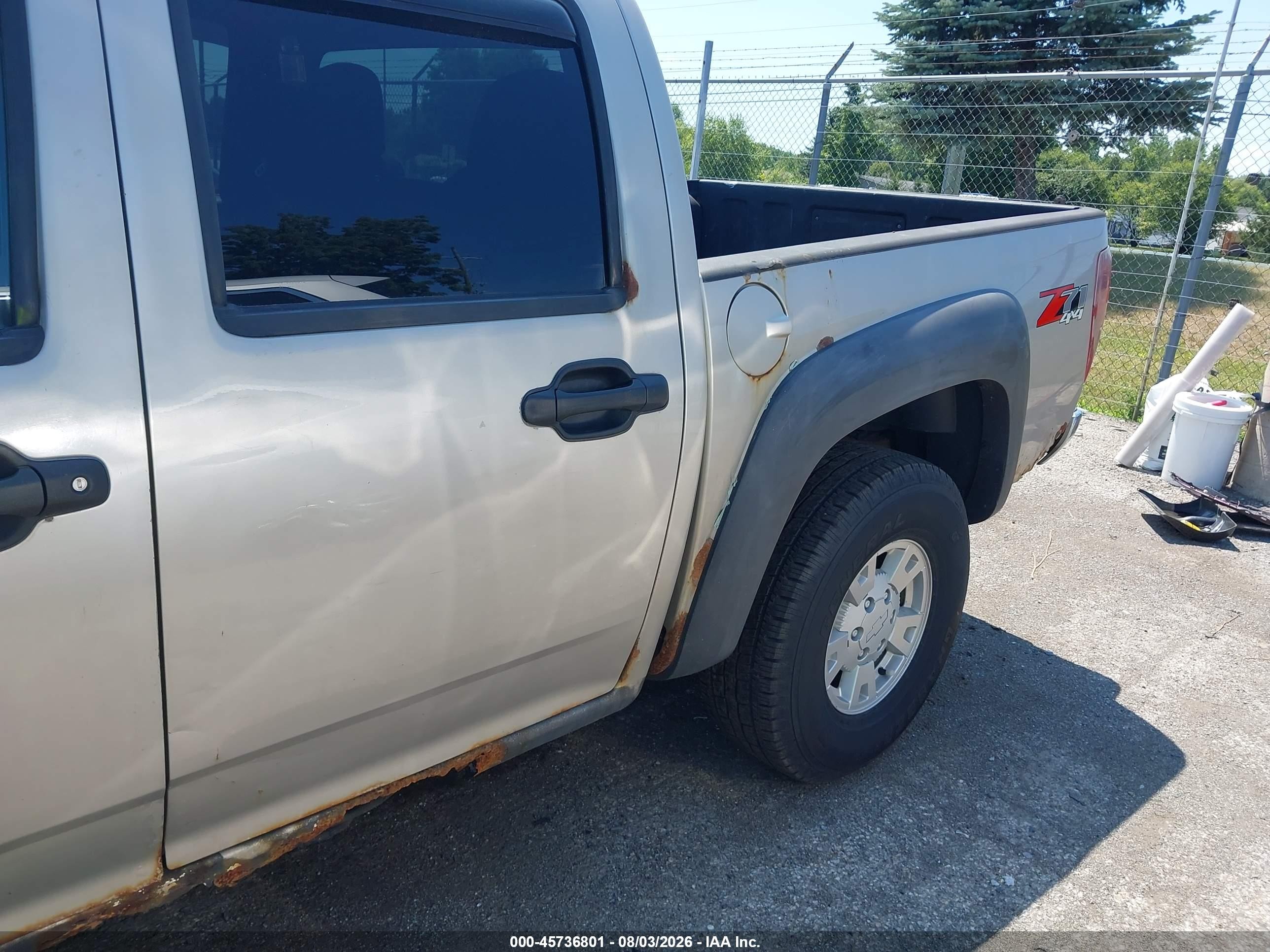2007 Chevrolet Colorado Lt Tan vin: 1GCDT13E478250052
