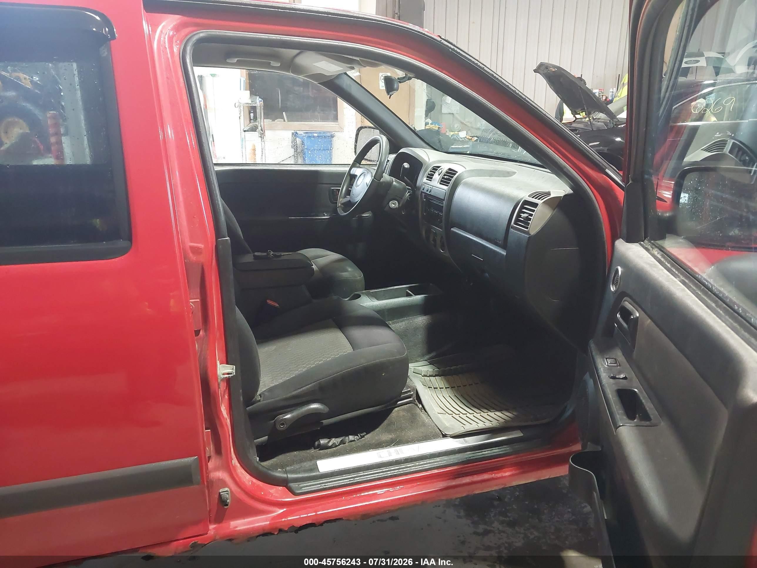2007 Chevrolet Colorado Lt Red vin: 1GCDT13E578193747