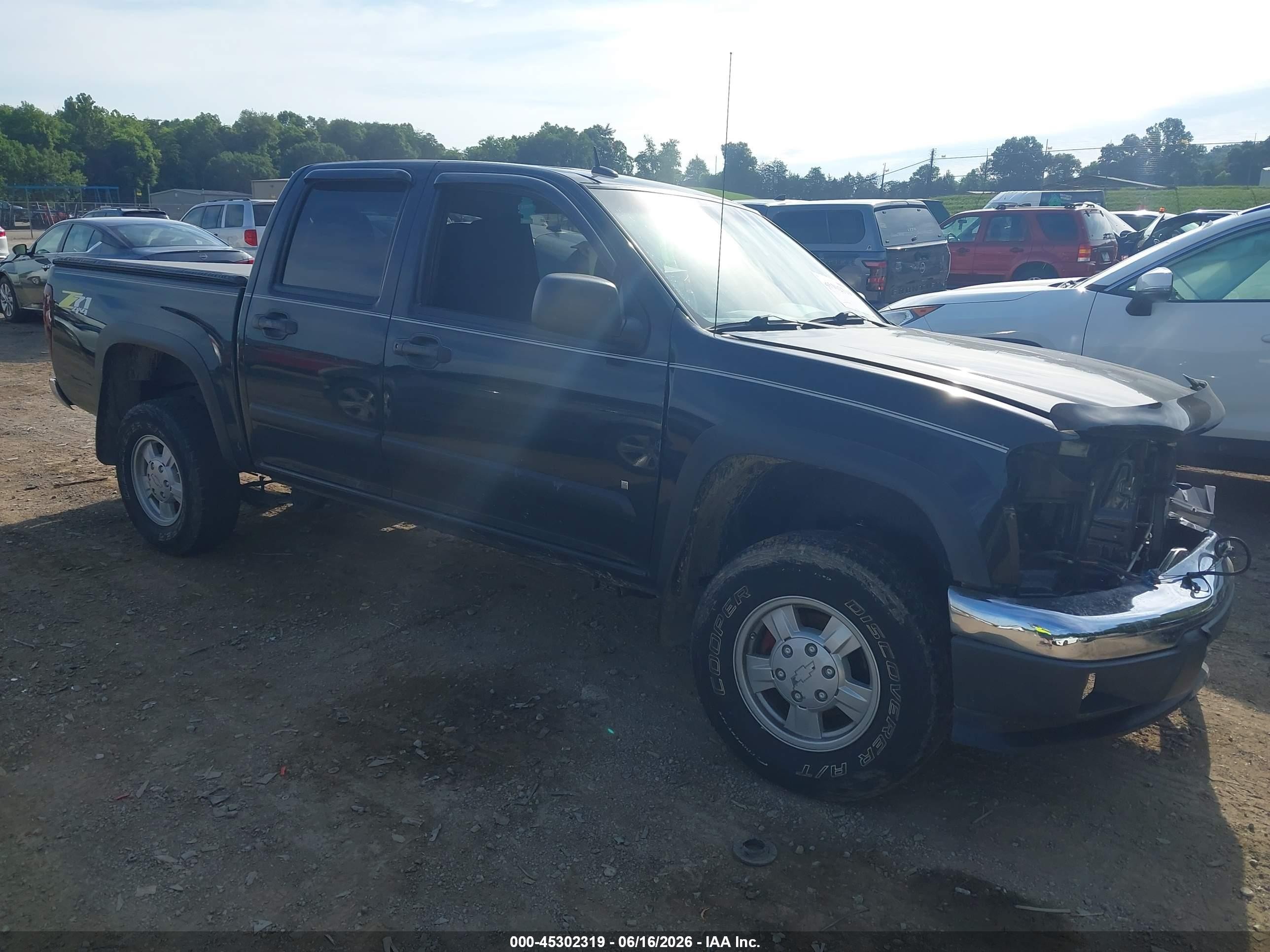 2008 Chevrolet Colorado Lt Black vin: 1GCDT13E588130147