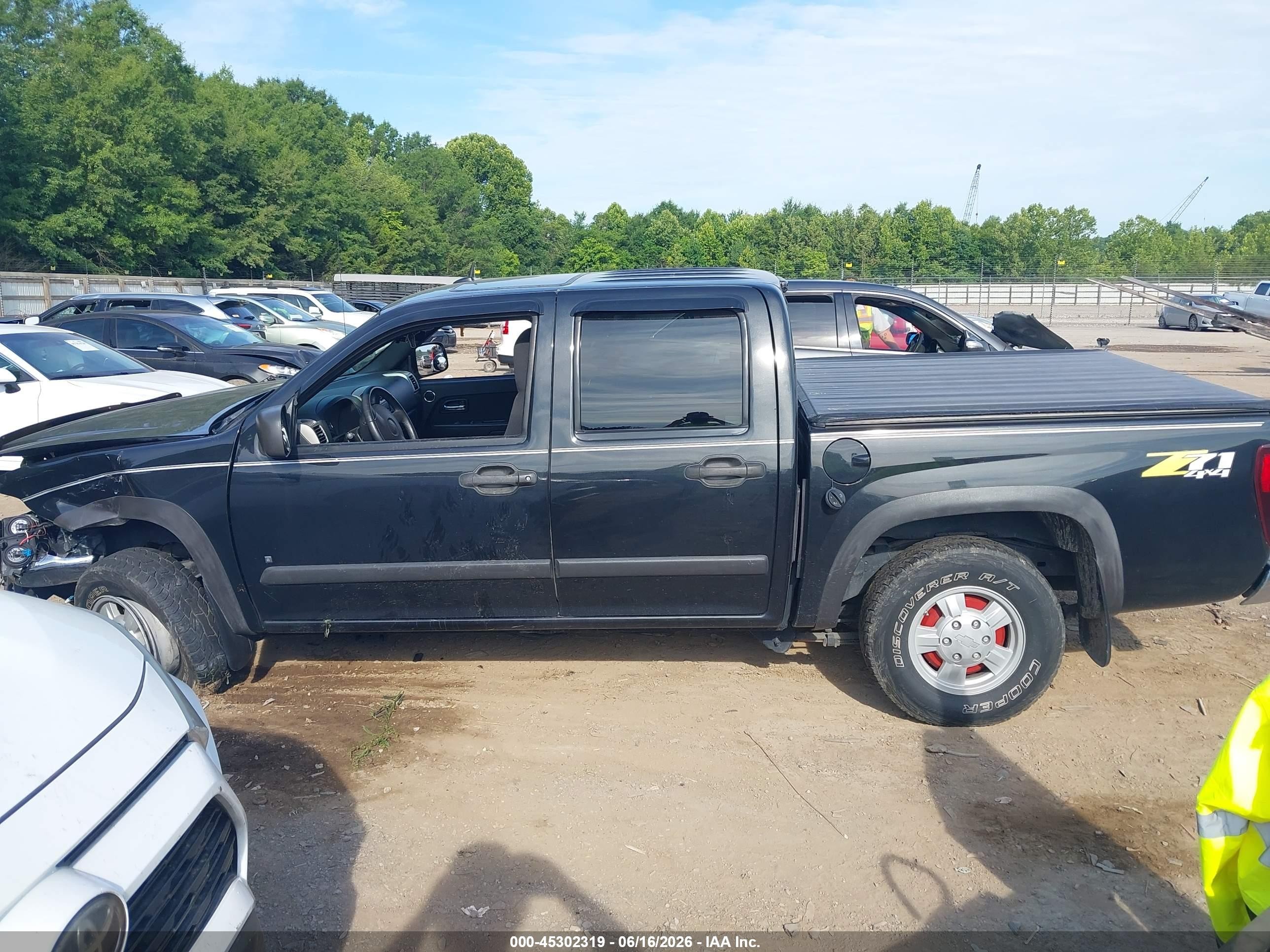 2008 Chevrolet Colorado Lt Black vin: 1GCDT13E588130147