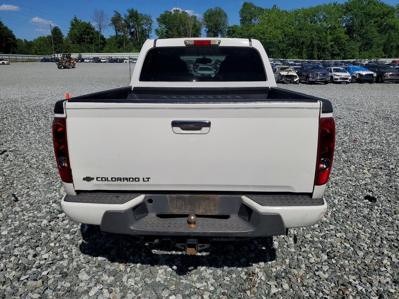 2009 Chevrolet Colorado White vin: 1GCDT13E598102236