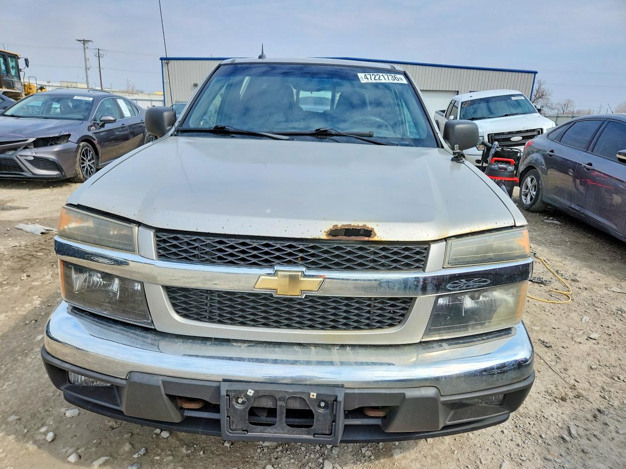 2007 Chevrolet Colorado Tan vin: 1GCDT13E678168582