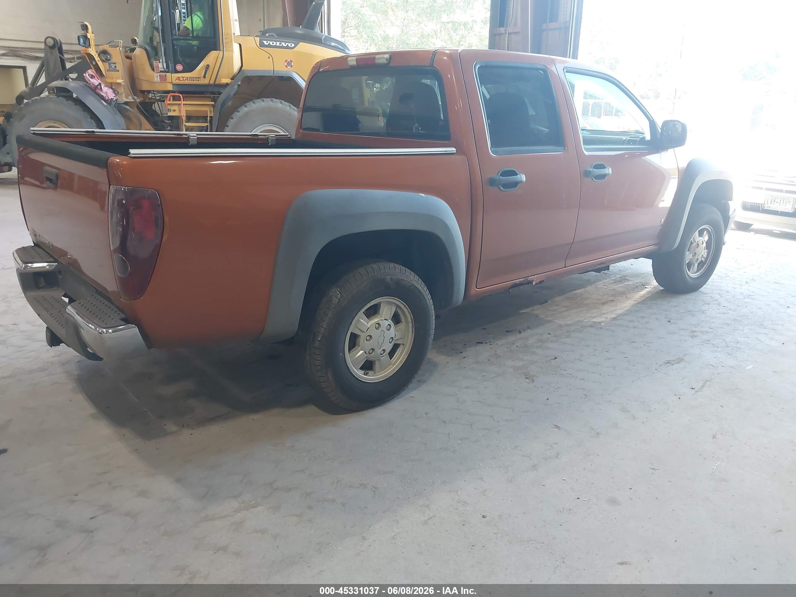 2007 Chevrolet Colorado Lt Оранжевый vin: 1GCDT13E678198245
