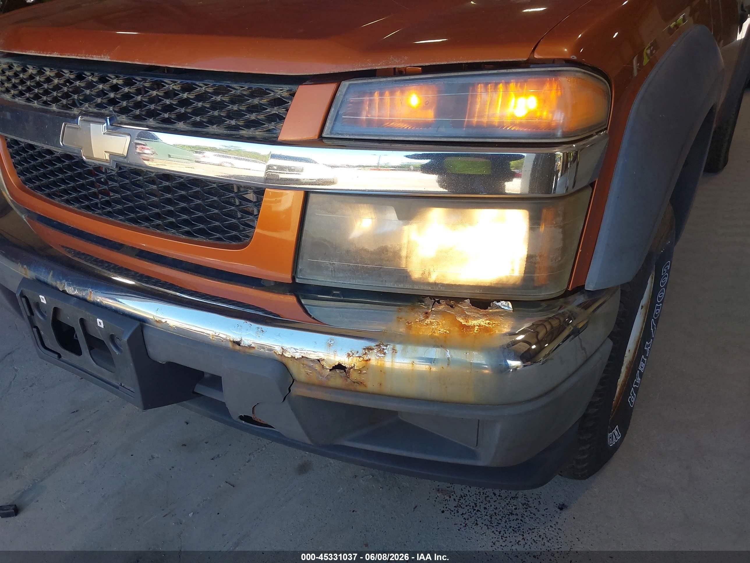 2007 Chevrolet Colorado Lt Оранжевый vin: 1GCDT13E678198245