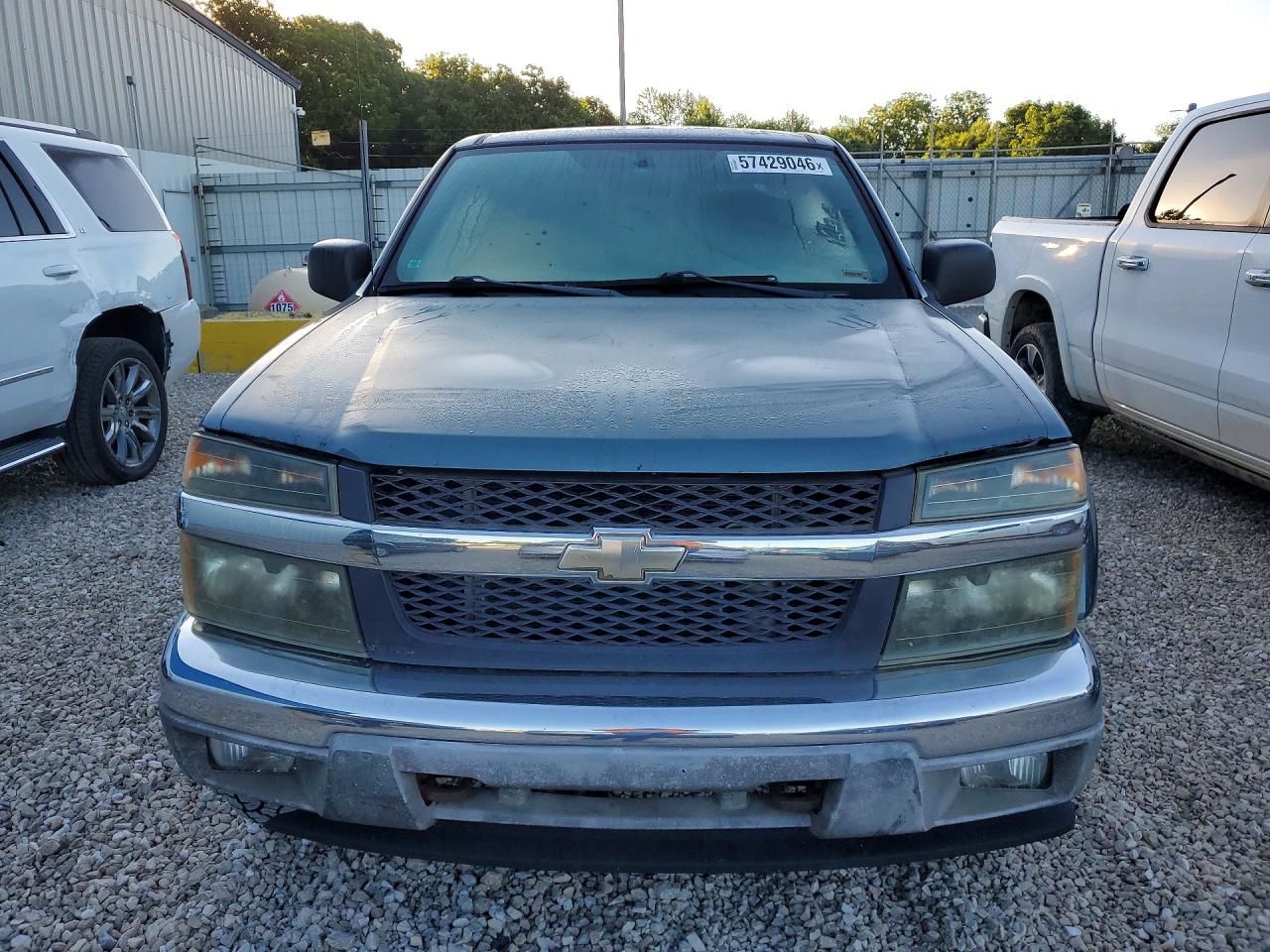 2007 Chevrolet Colorado Синий vin: 1GCDT13E678240803