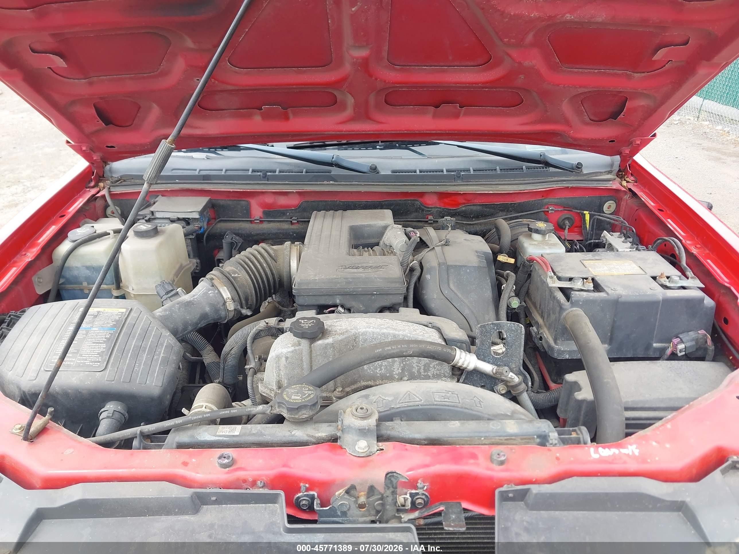 2008 Chevrolet Colorado Lt Red vin: 1GCDT13E688129363