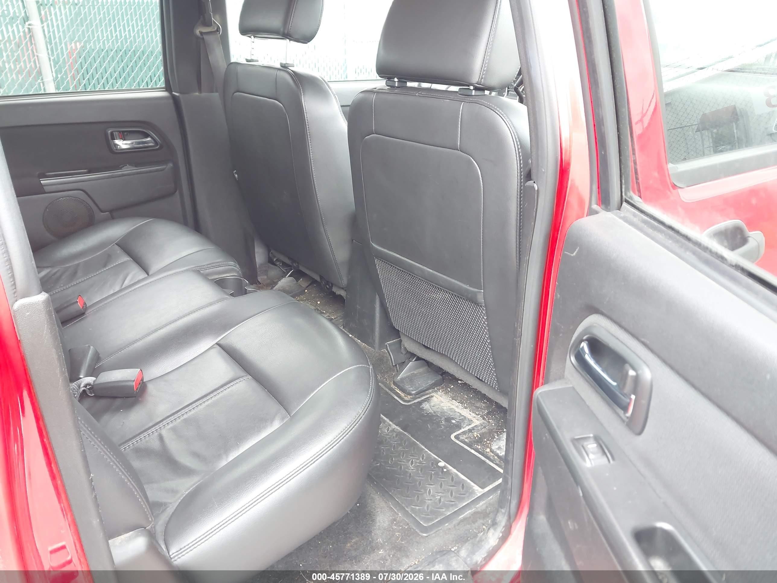 2008 Chevrolet Colorado Lt Red vin: 1GCDT13E688129363