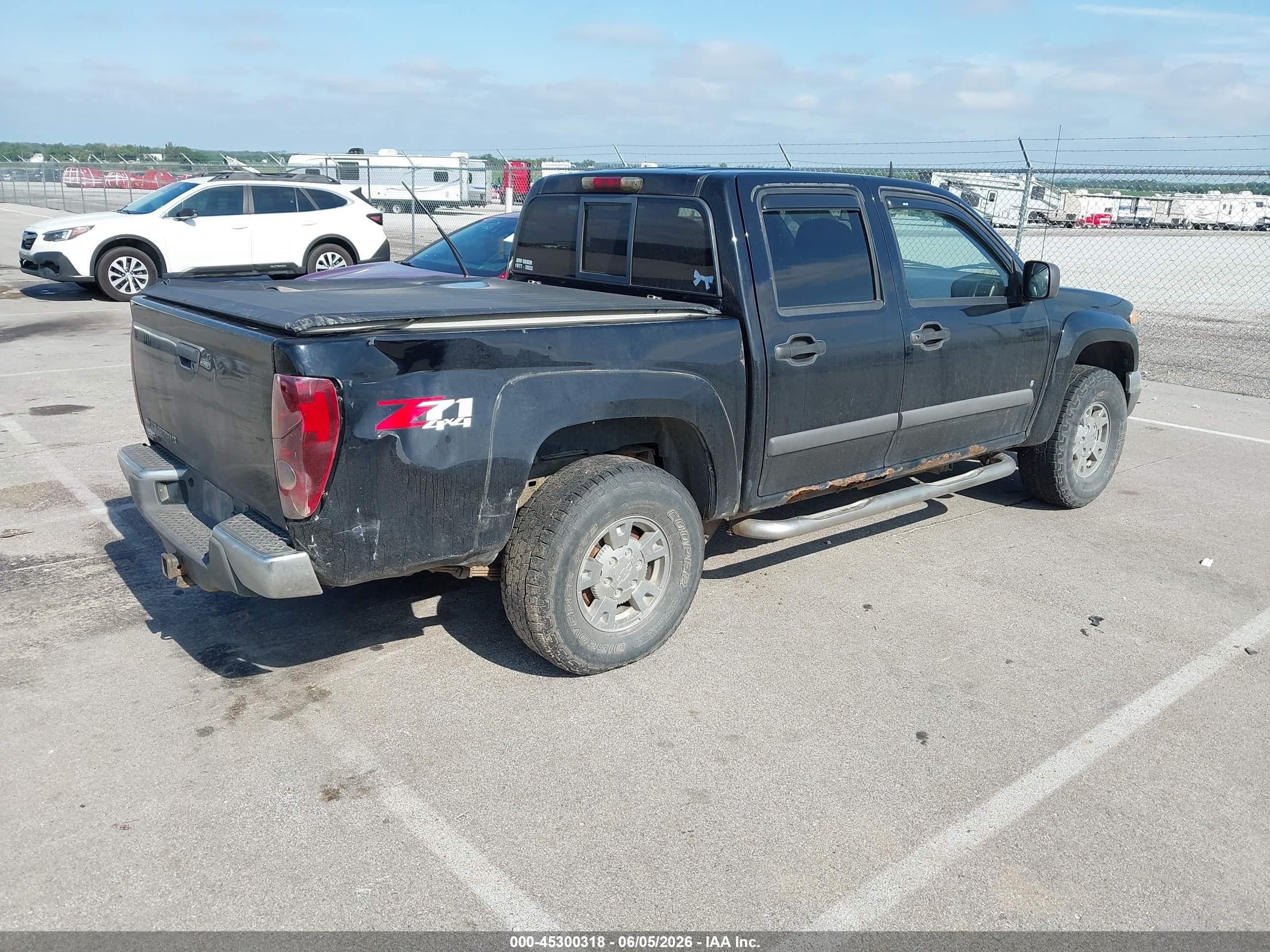 2008 Chevrolet Colorado Lt Black vin: 1GCDT13E688132070