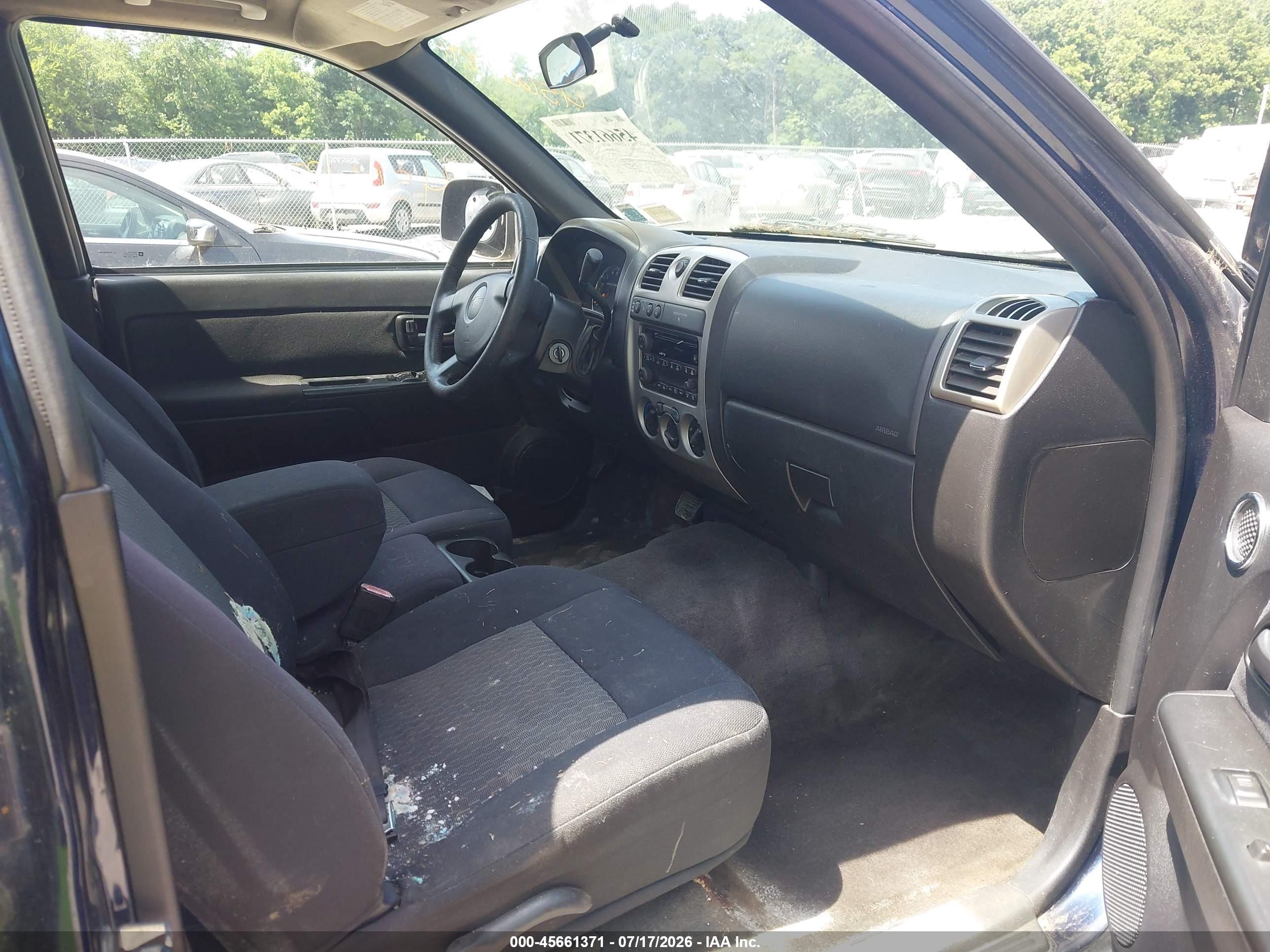 2007 Chevrolet Colorado Lt Blue vin: 1GCDT13E778231267