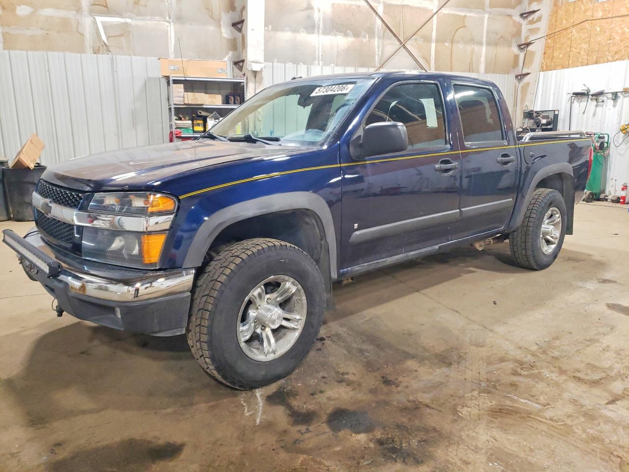 2008 Chevrolet Colorado Синий vin: 1GCDT13E788114743