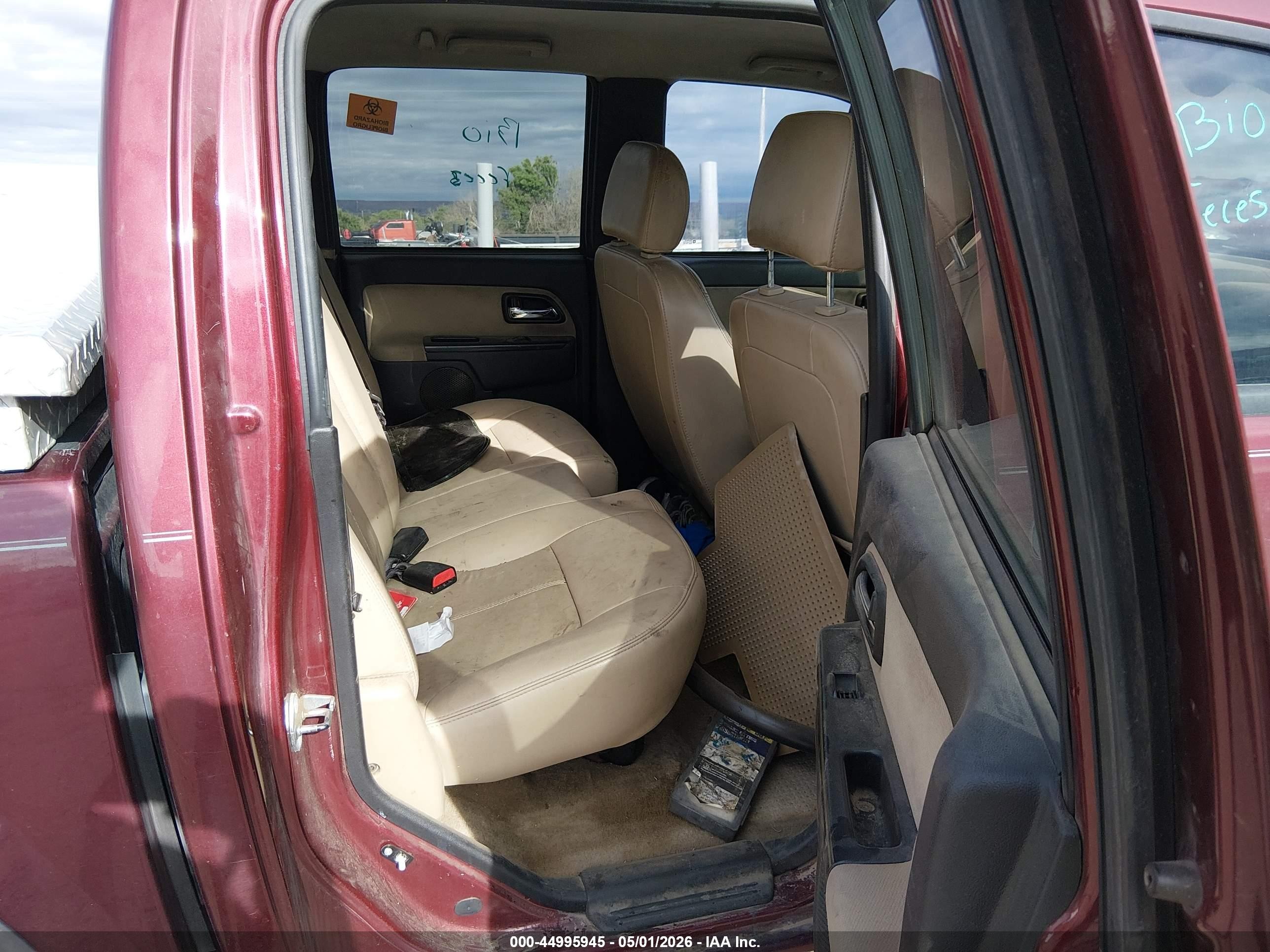 2008 Chevrolet Colorado Lt Красный vin: 1GCDT13E788168625