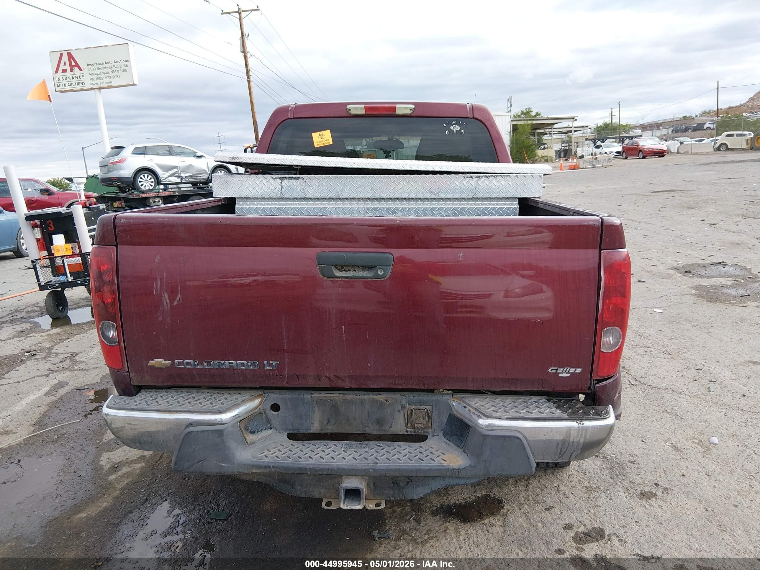 2008 Chevrolet Colorado Lt Красный vin: 1GCDT13E788168625