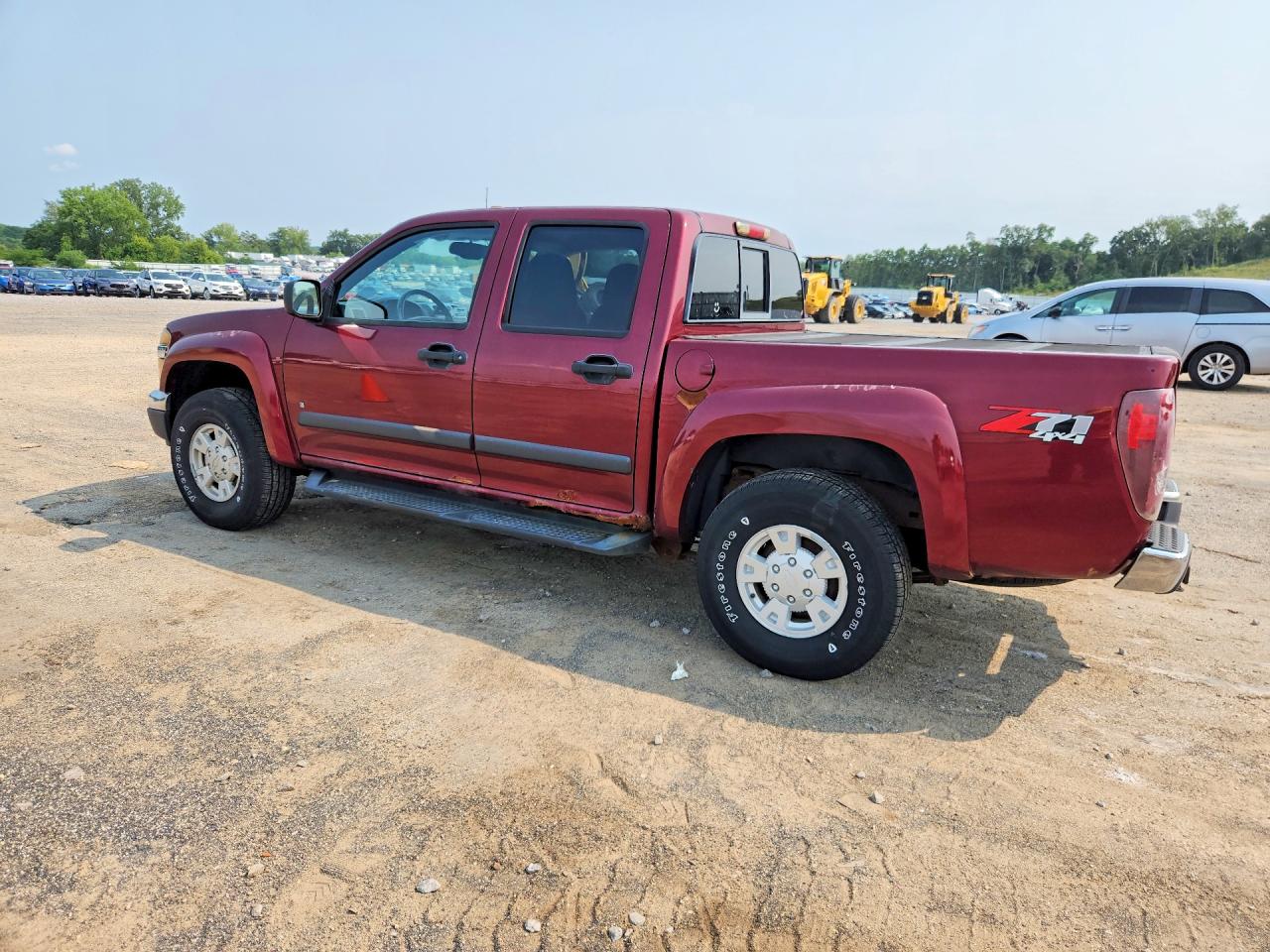 2008 Chevrolet Colorado Red vin: 1GCDT13E788176238
